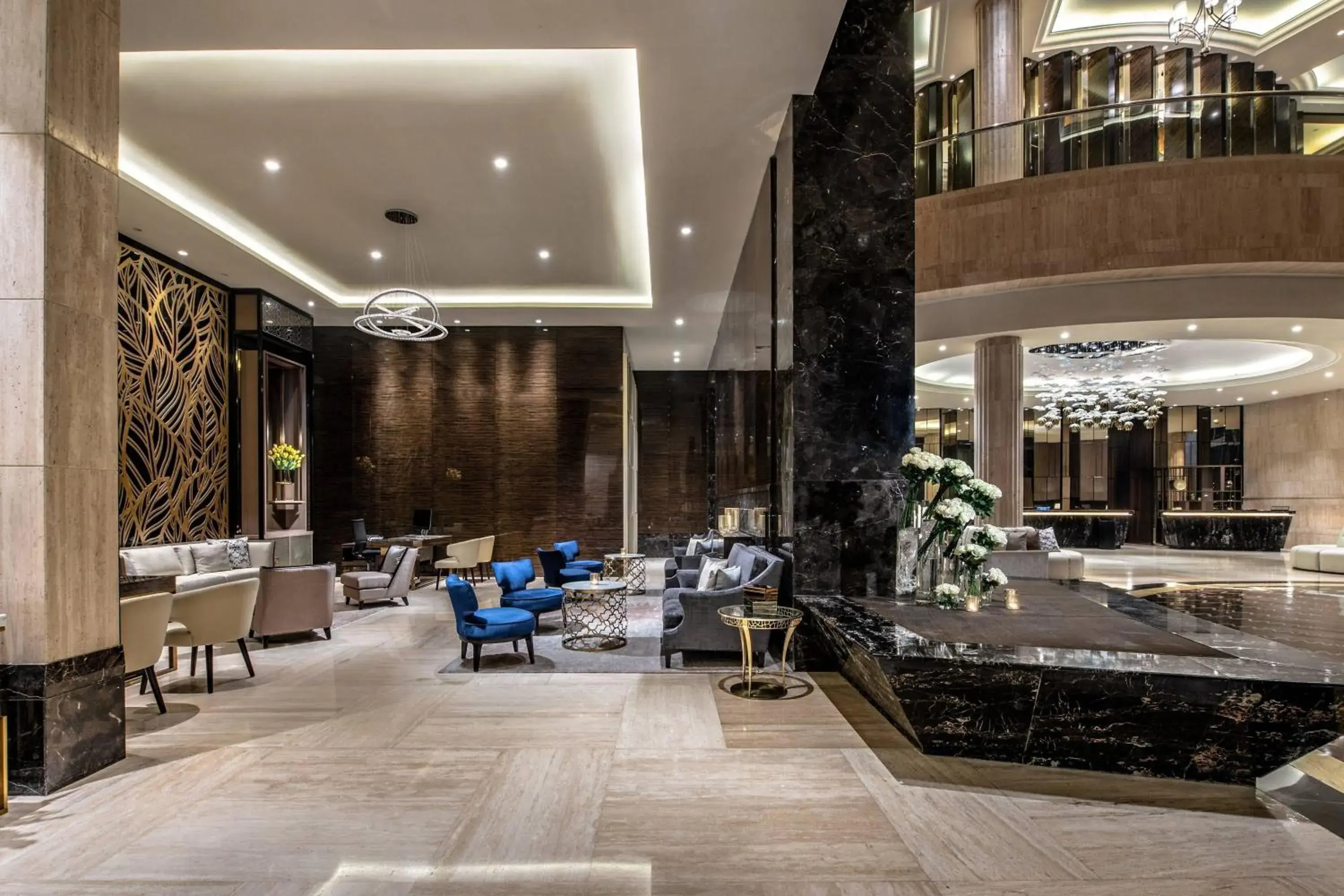 Lobby or reception in The Ritz-Carlton Jakarta, Mega Kuningan