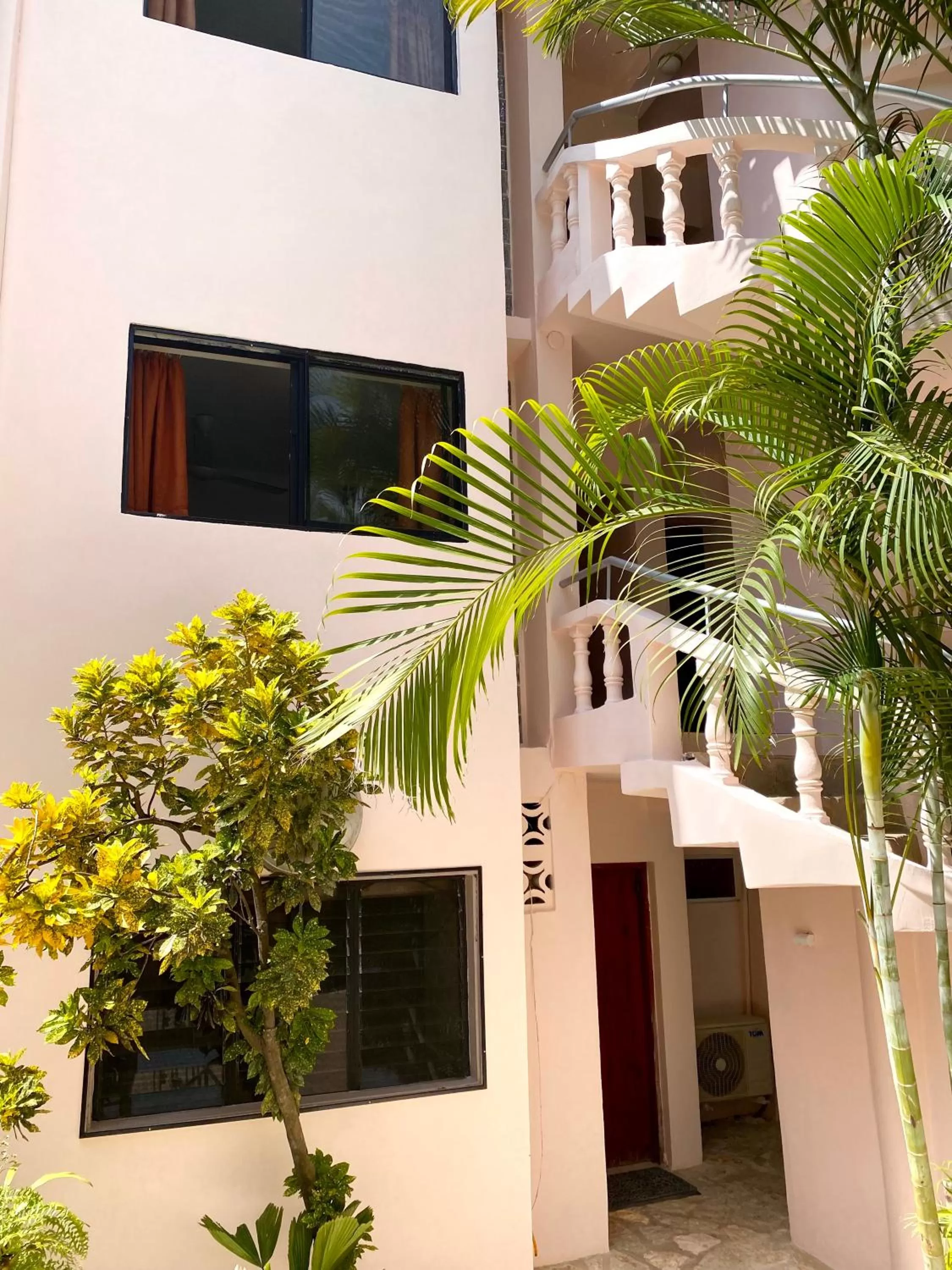 Property building in Hotel Alegria