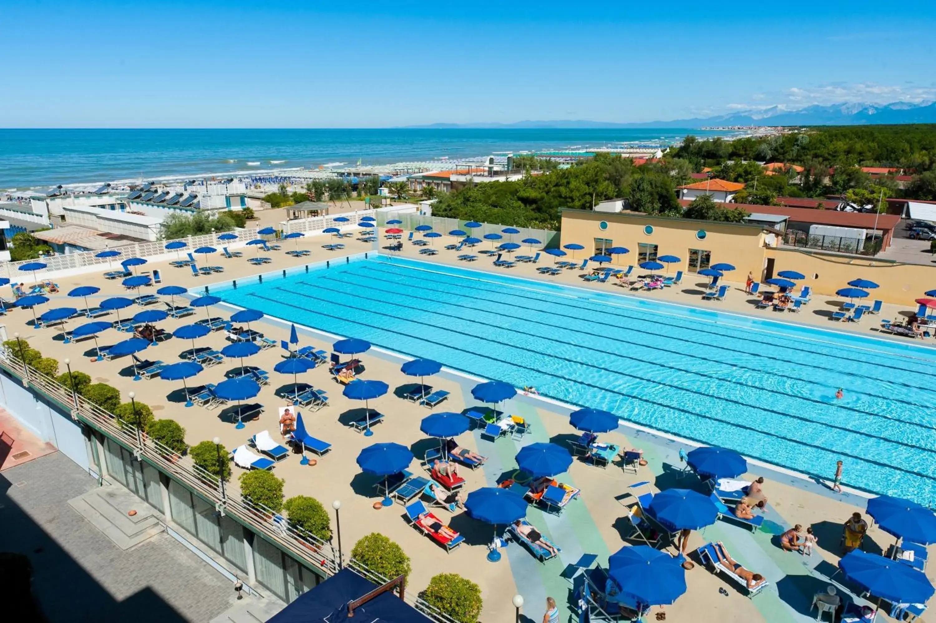 Swimming pool, Pool View in Grand Hotel Continental