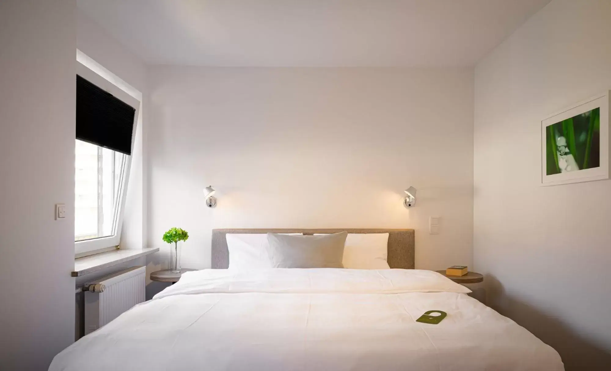 Bed in Hotel Wetterstein