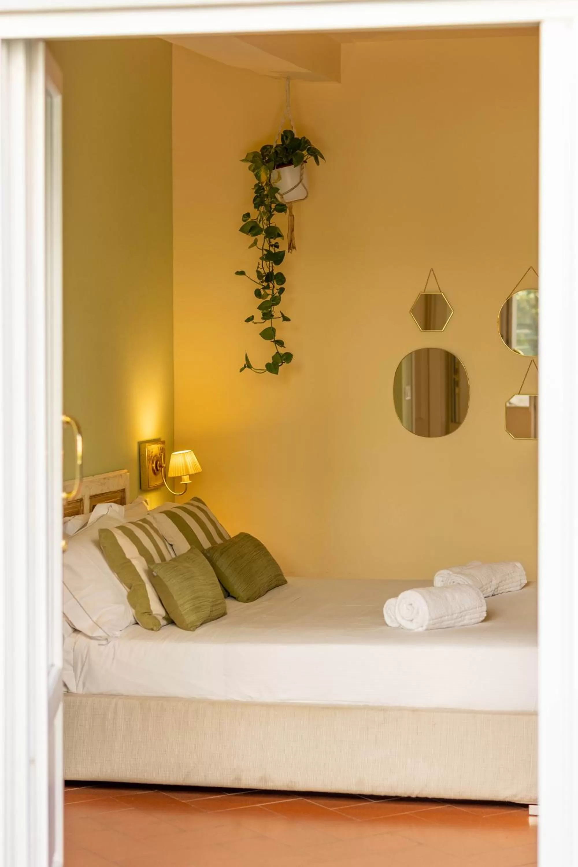 Bedroom, Bed in Secret Garden Firenze B&B