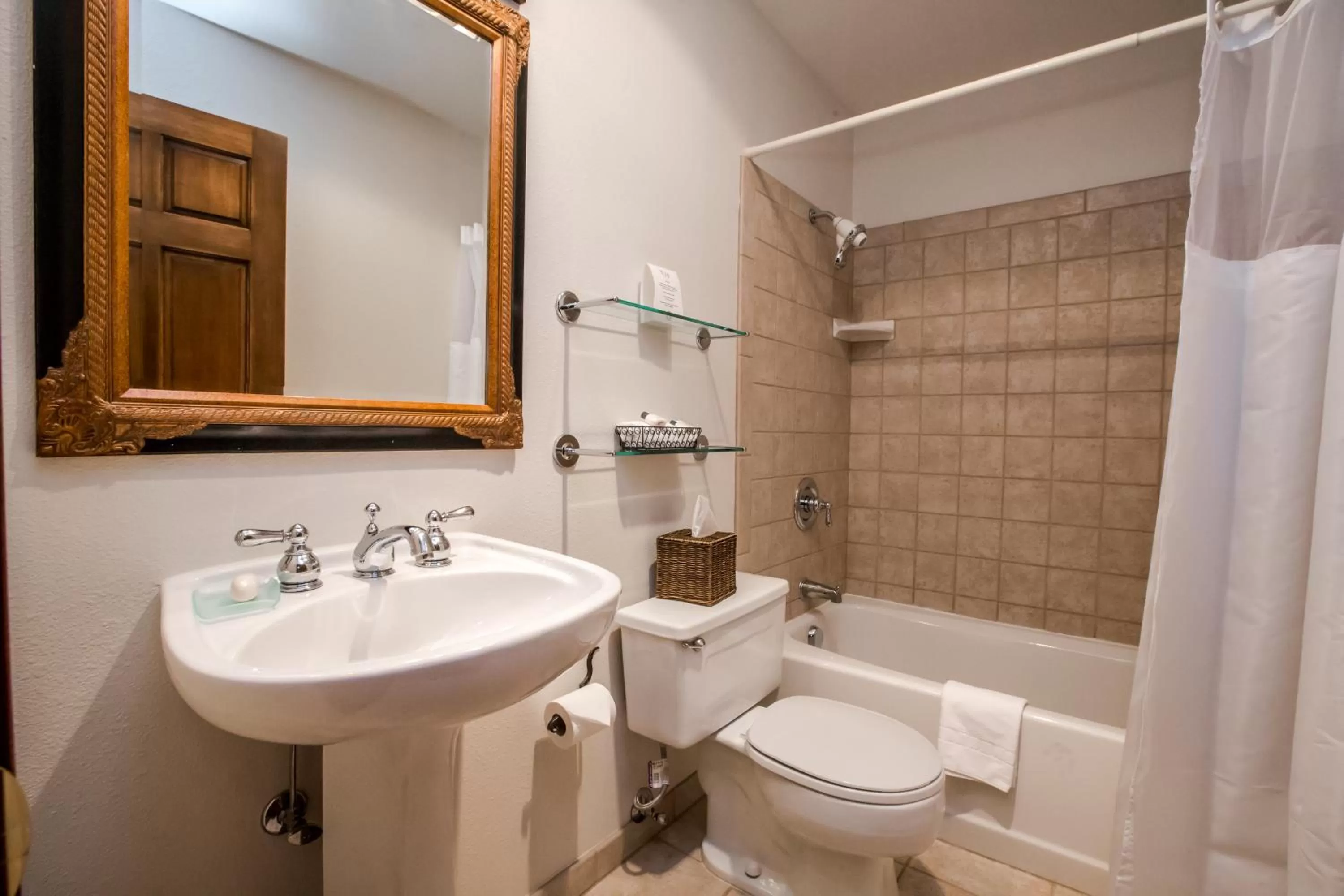 Bathroom in Kandahar Lodge at Whitefish Mountain Resort