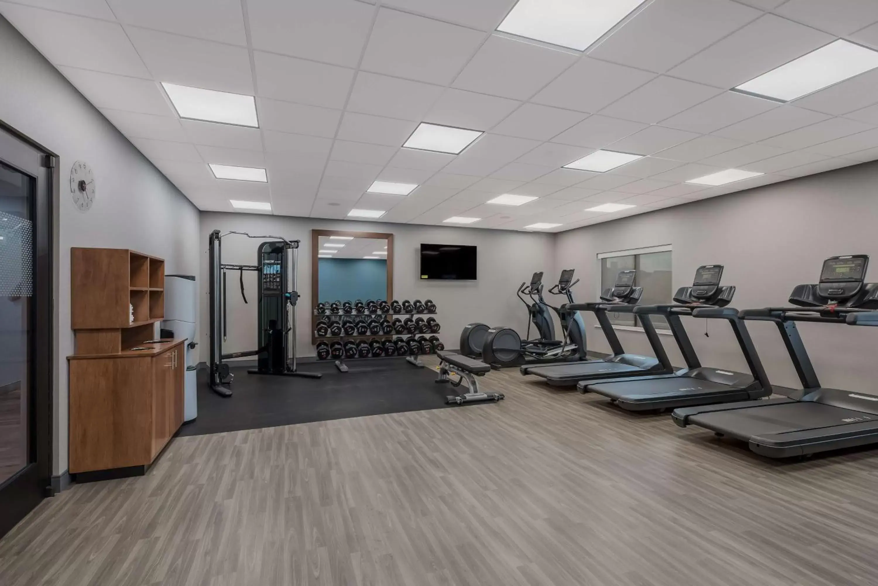 Fitness centre/facilities, Fitness Center/Facilities in Hampton Inn By Hilton Williams