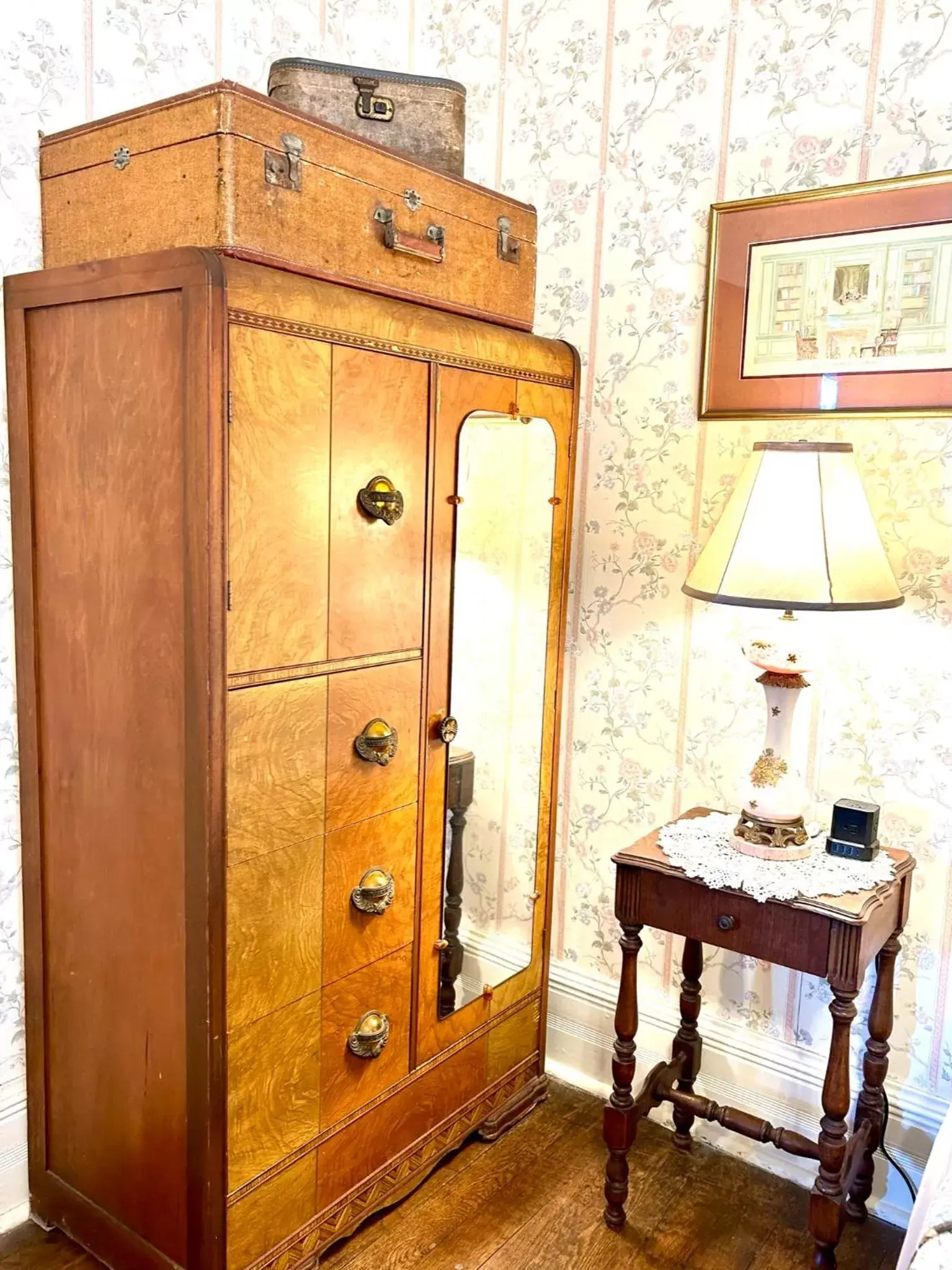 Bedroom, Bathroom in The Claiborne Bed and Breakfast