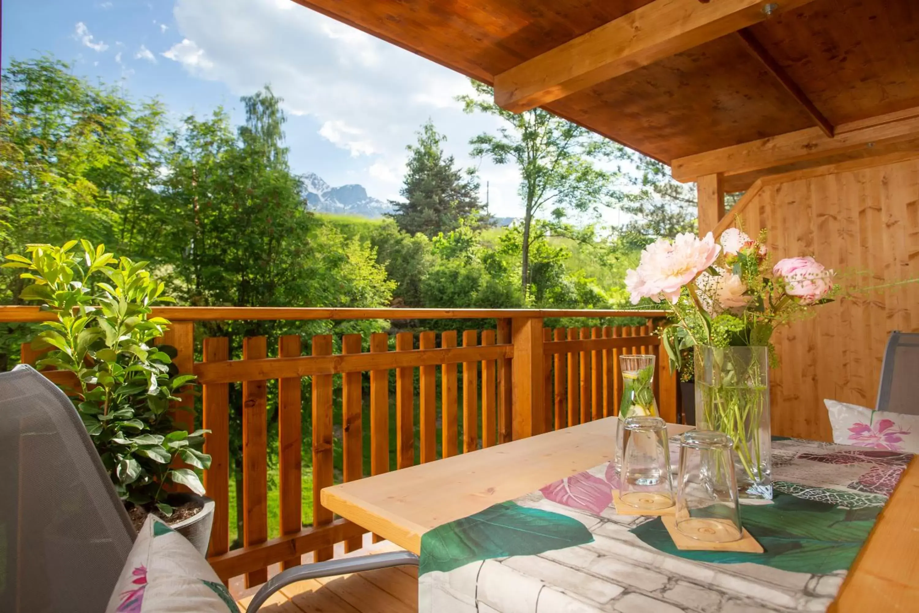 Balcony/Terrace in Hotel Seppl