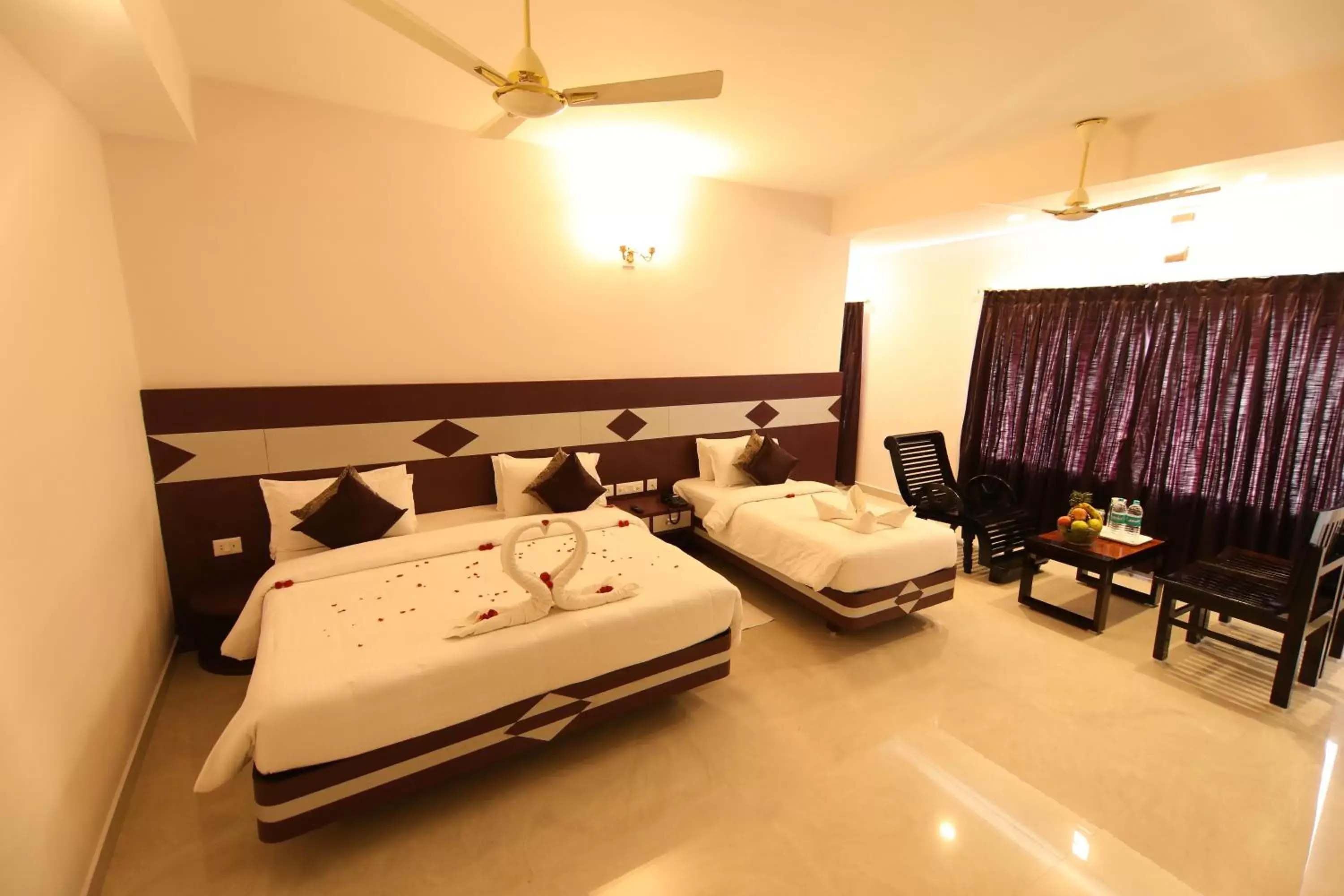 Bed in Sri Gnana Vedha Beach Residency