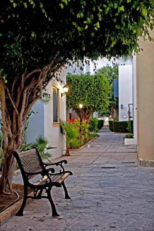 Garden view in Kefalos Beach Tourist Village