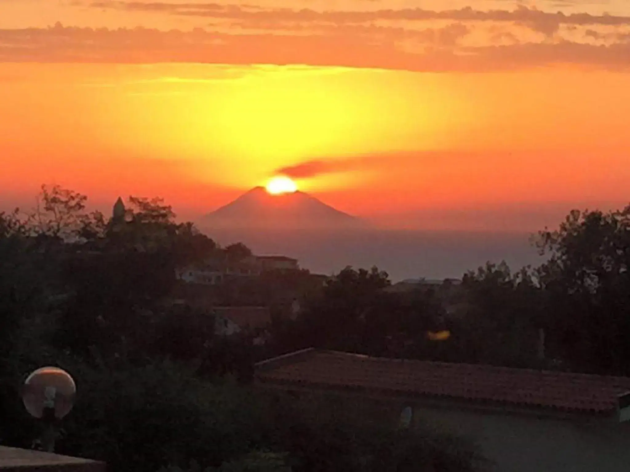 Sea view, Sunrise/Sunset in Hotel Il Vulcano