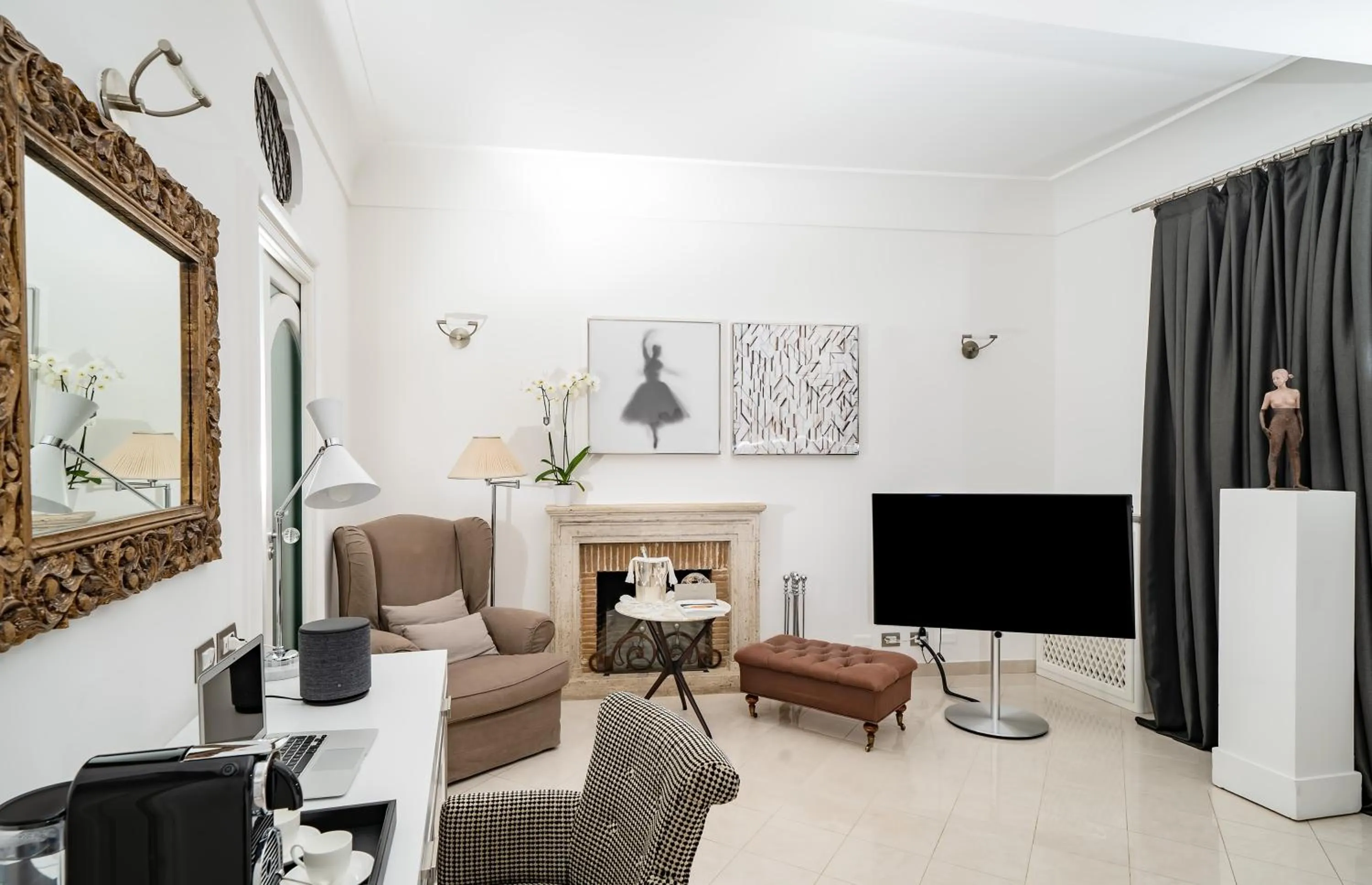 Living room in Hotel Villa Franca