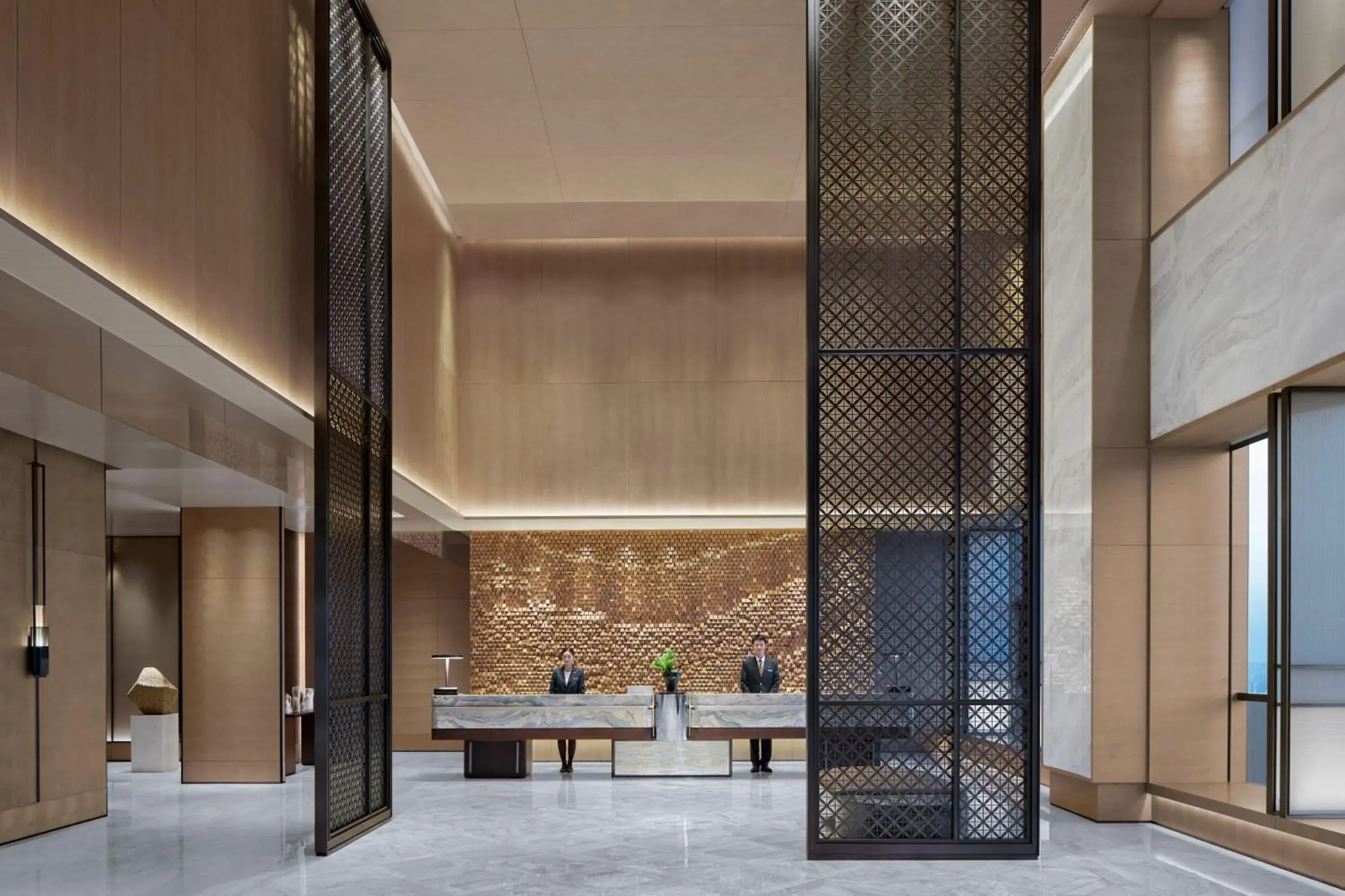 Lobby or reception in JW Marriott Hotel Changsha