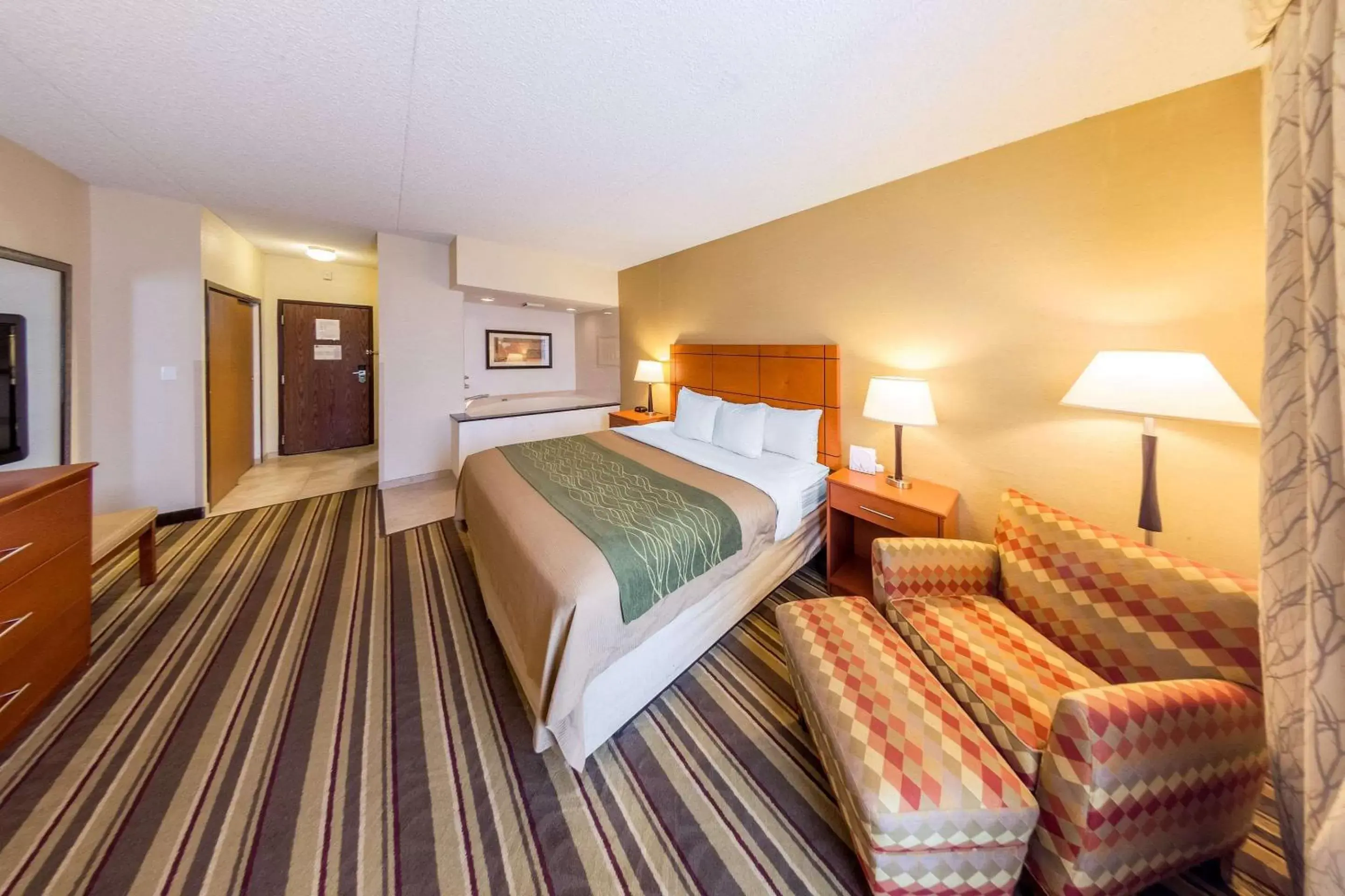 Photo of the whole room, Bed in Comfort Inn Metro Airport Romulus