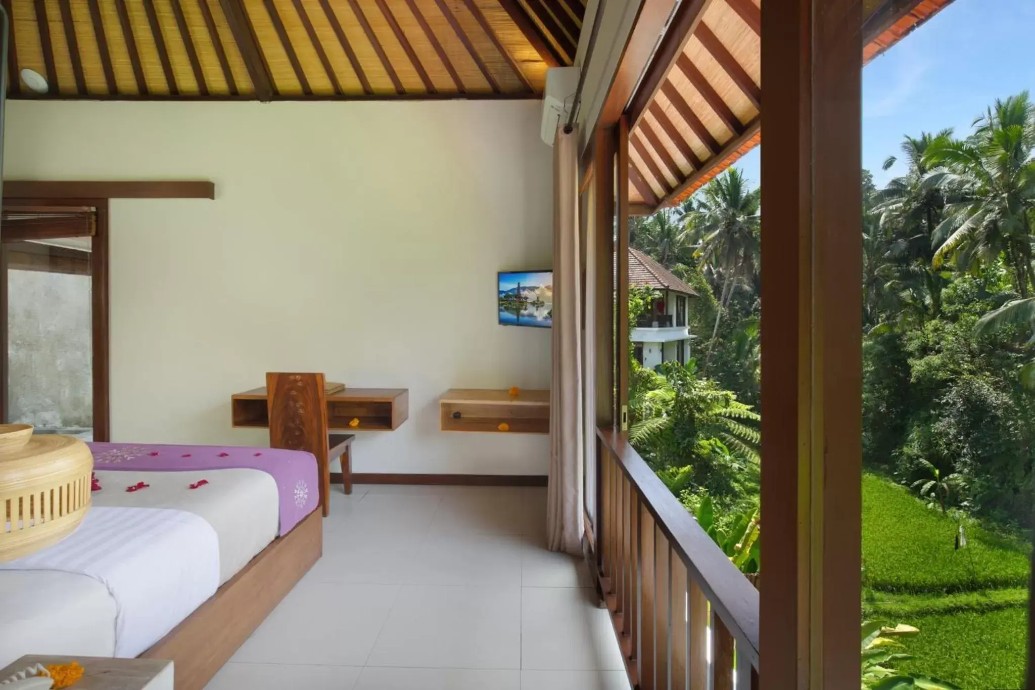 Bedroom in Dedary Resort Ubud by Ini Vie Hospitality