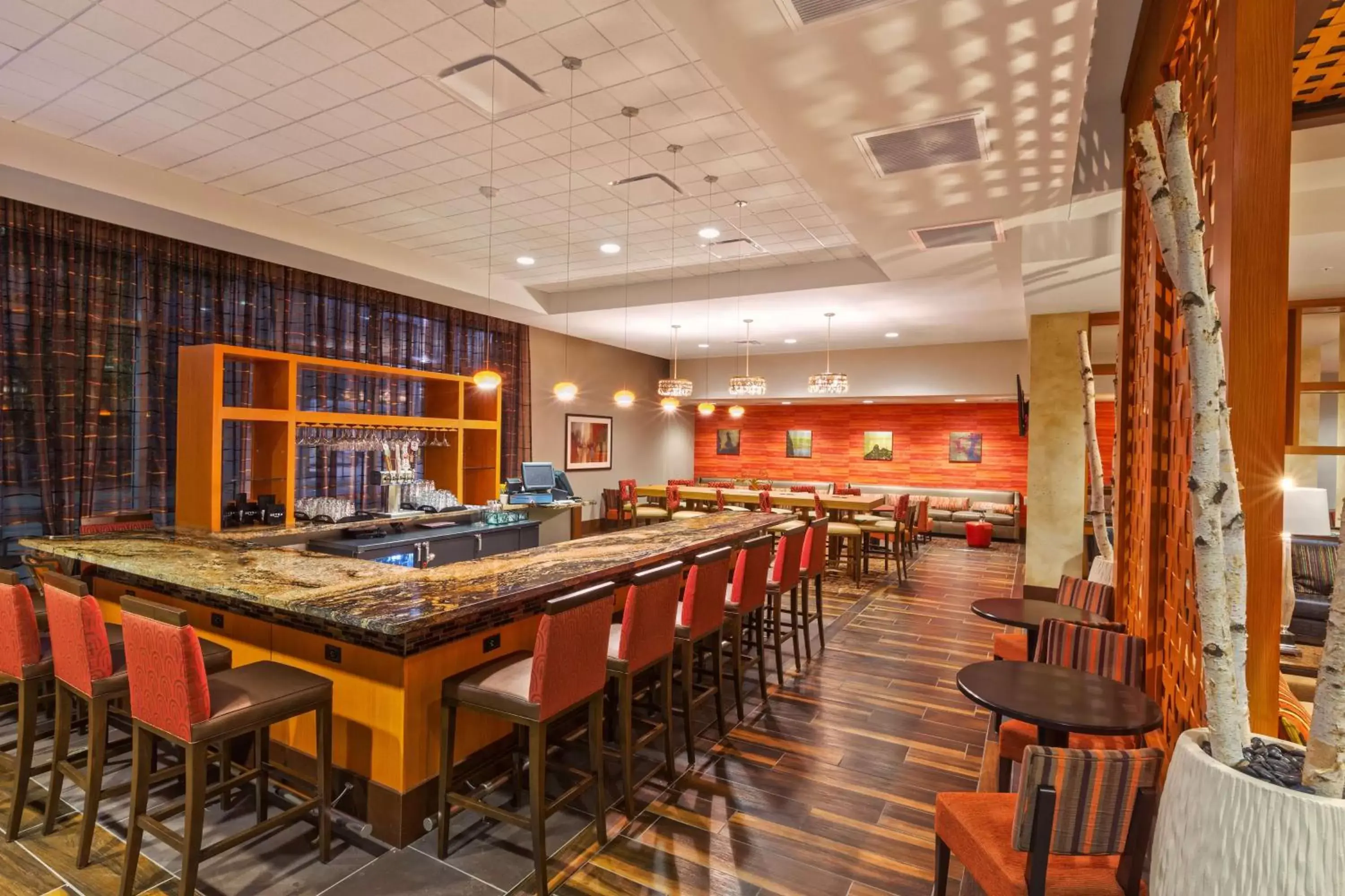 Lounge or bar, Lounge/Bar in Homewood Suites by Hilton Houston Downtown
