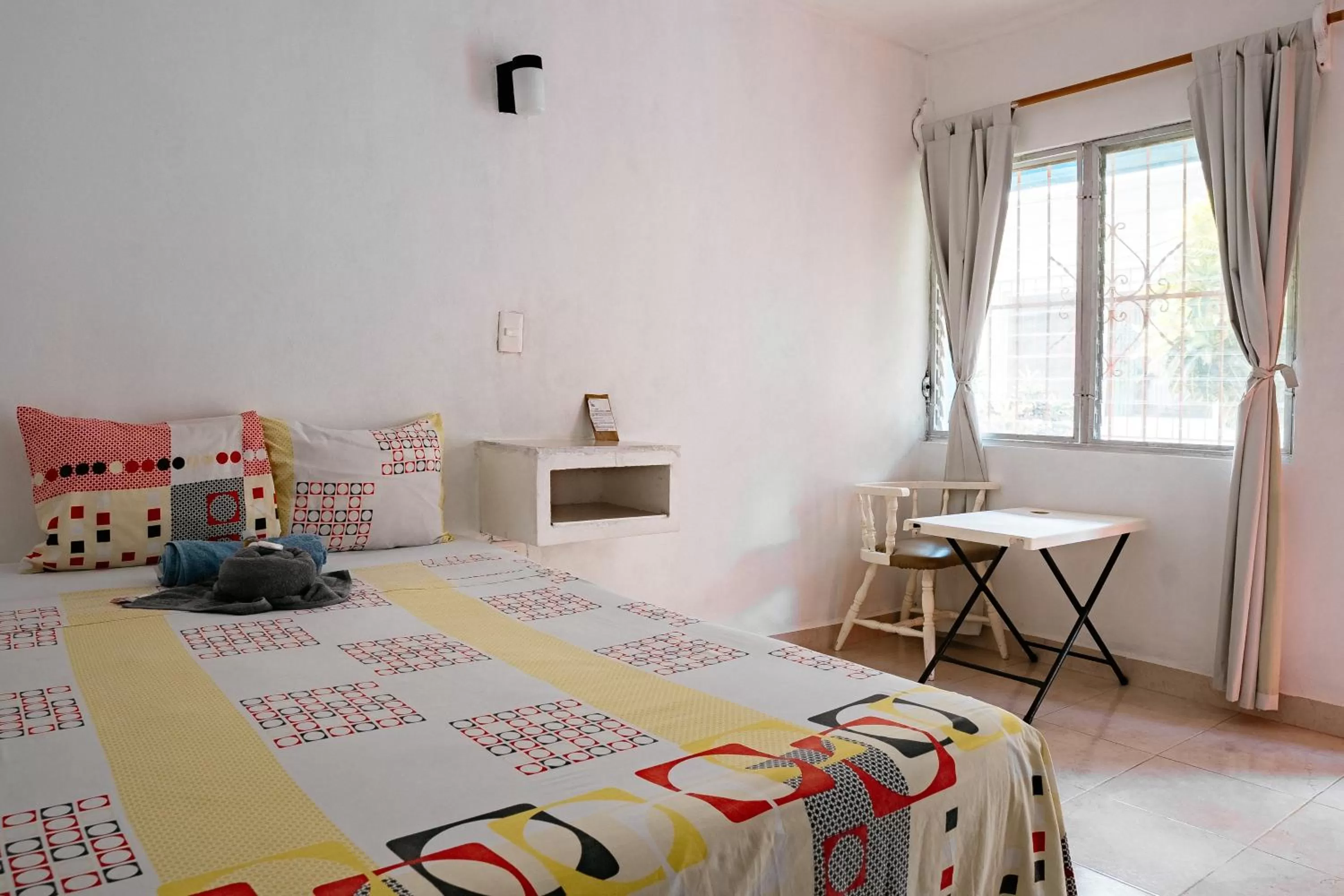 Bed in Hotel Posada Edem