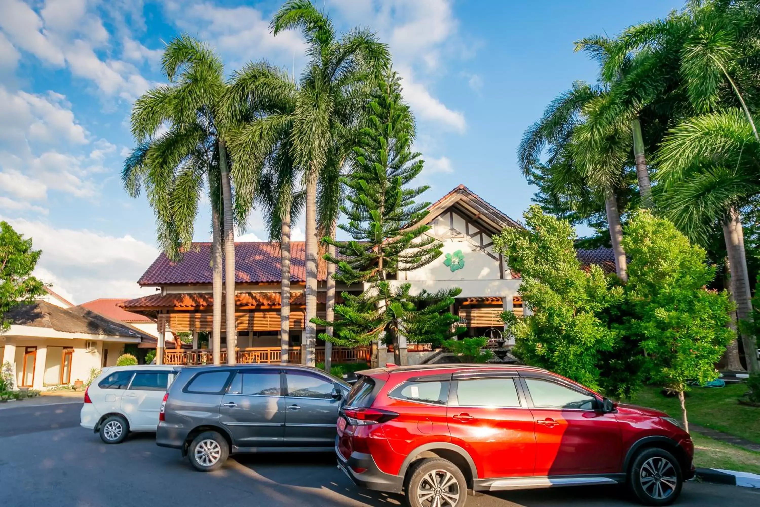 Parking, Property Building in Lombok Garden Hotel