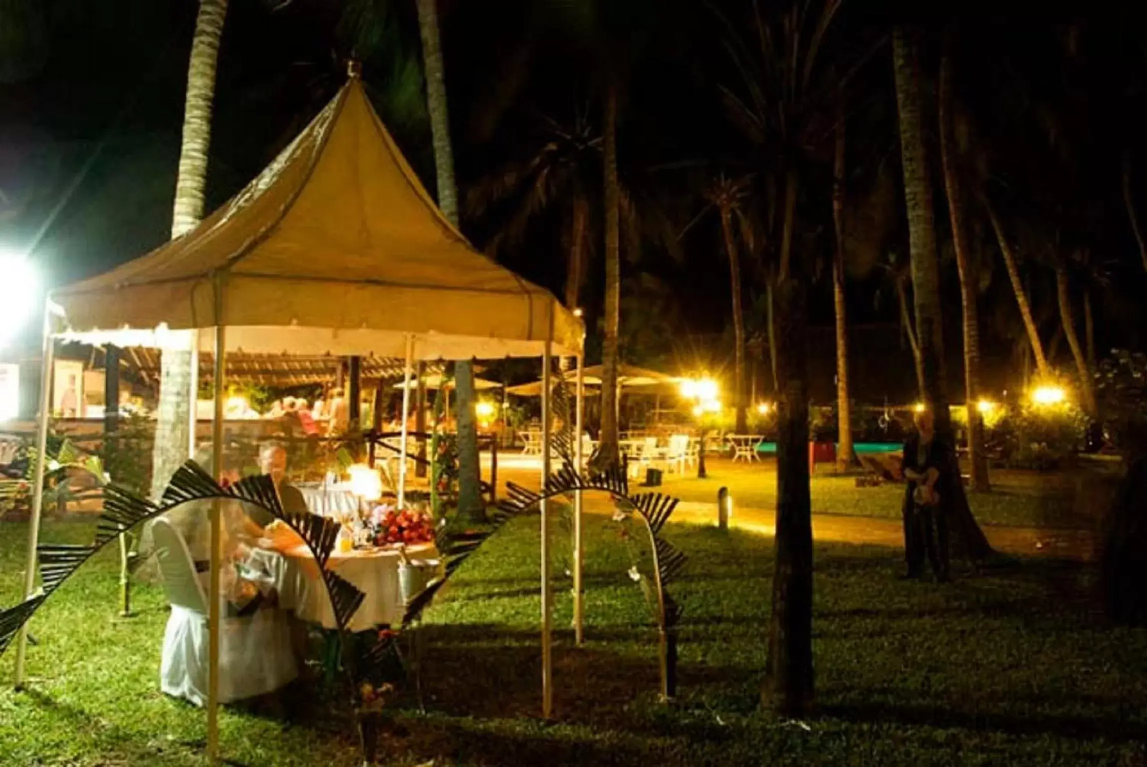 Garden view in Voyager Beach Resort Garden view in Voyager Beach Resort