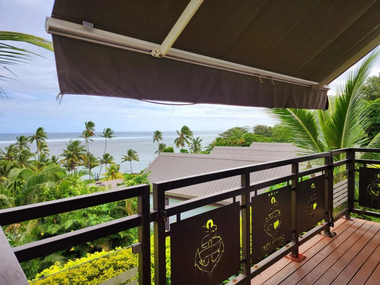 Balcony/Terrace in The Crow's Nest Resort Fiji