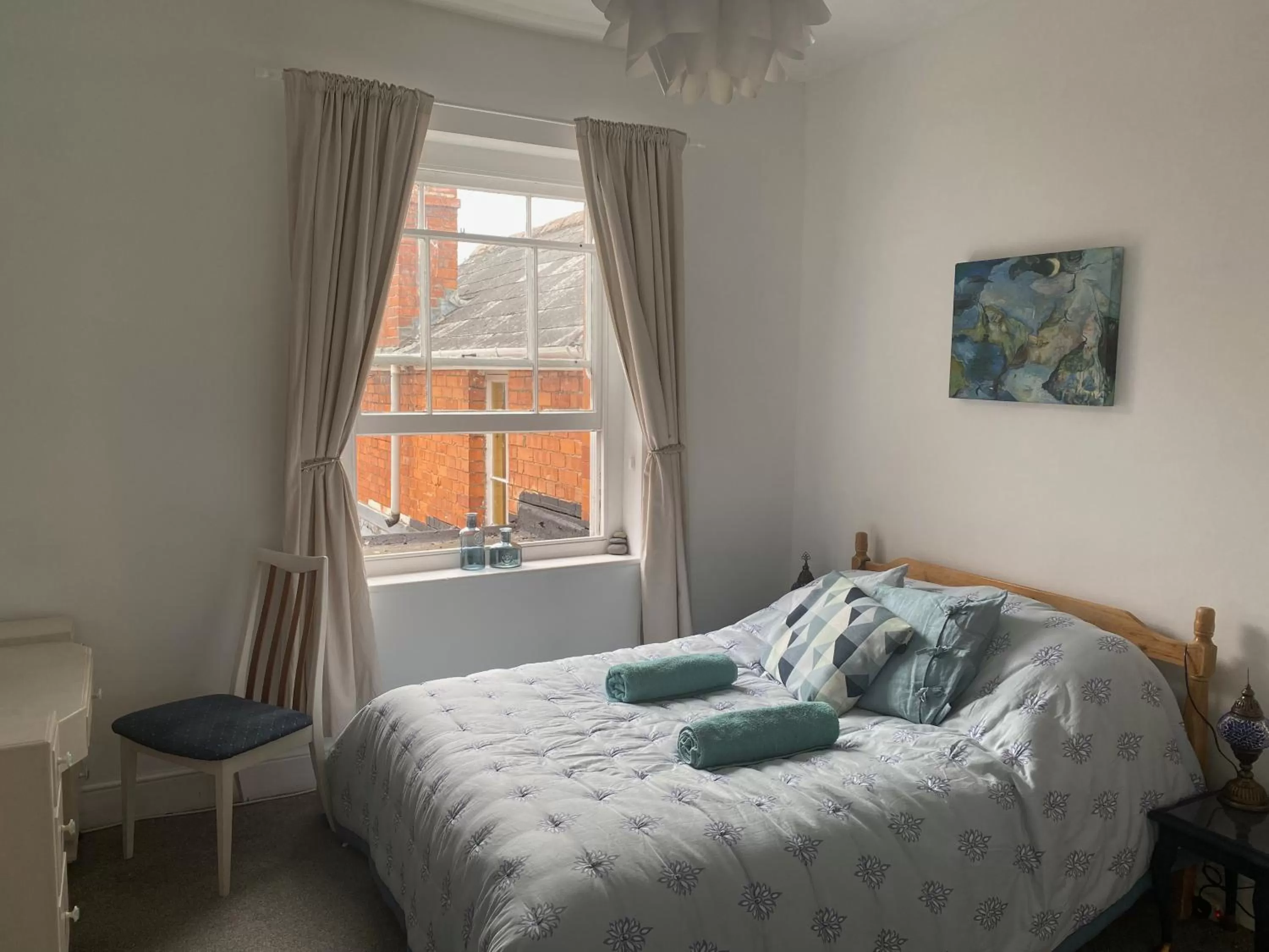 Bed in The Dragonfly BNB, Glastonbury