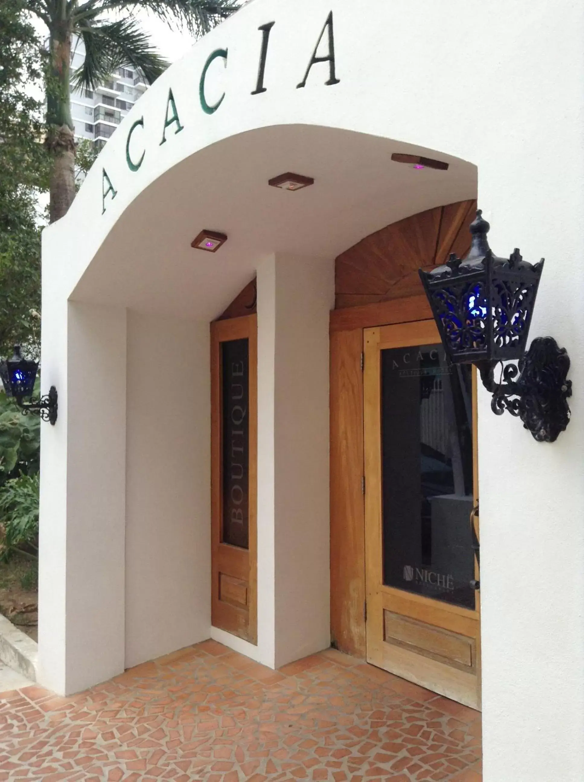 Facade/entrance in Acacia Boutique Hotel