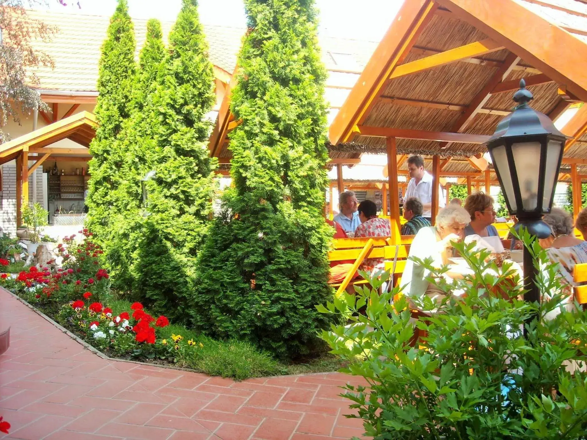 Patio in Fodor Hotel