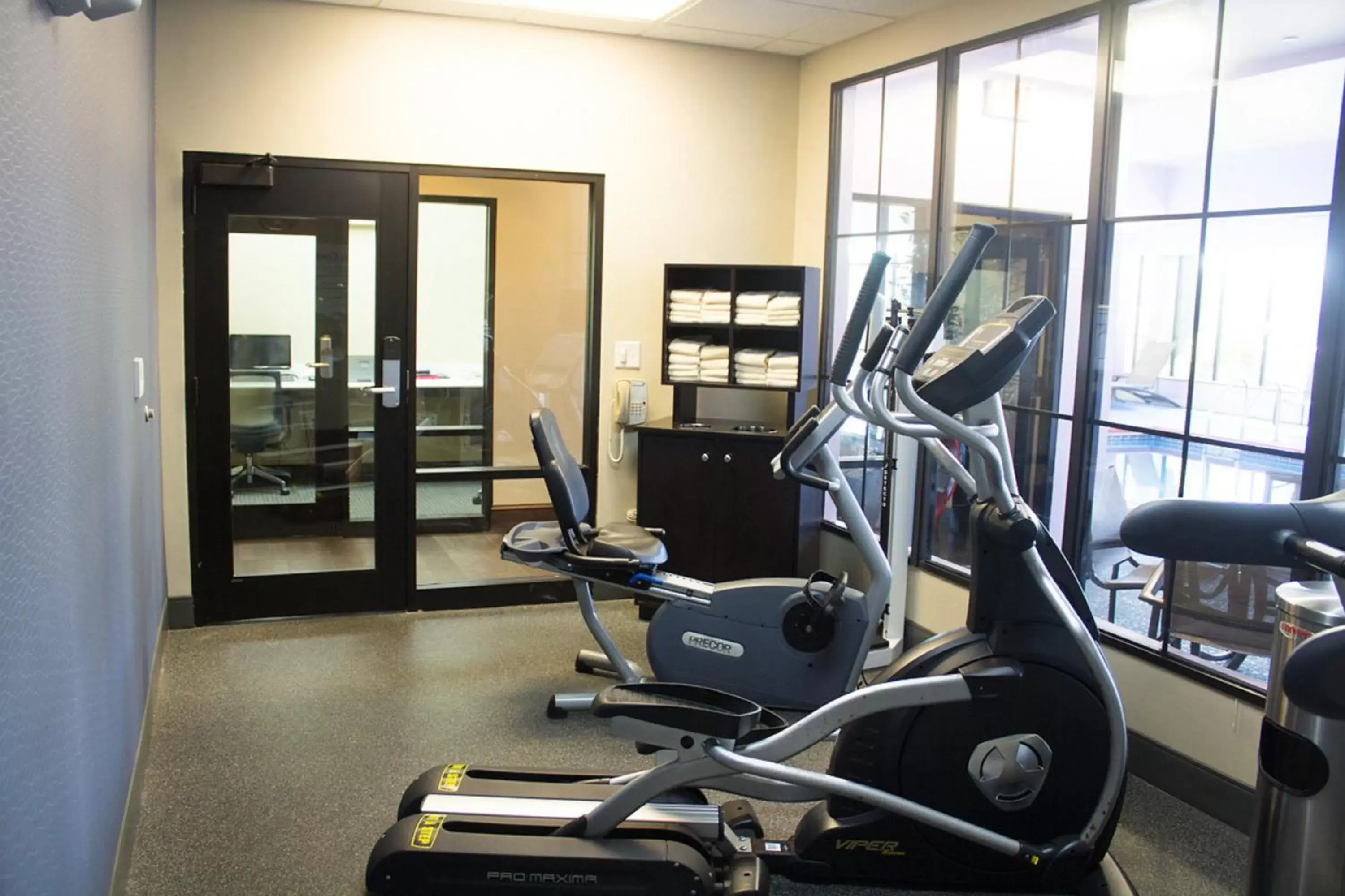 Fitness centre/facilities, Fitness Center/Facilities in Holiday Inn Express West Jefferson, an IHG Hotel