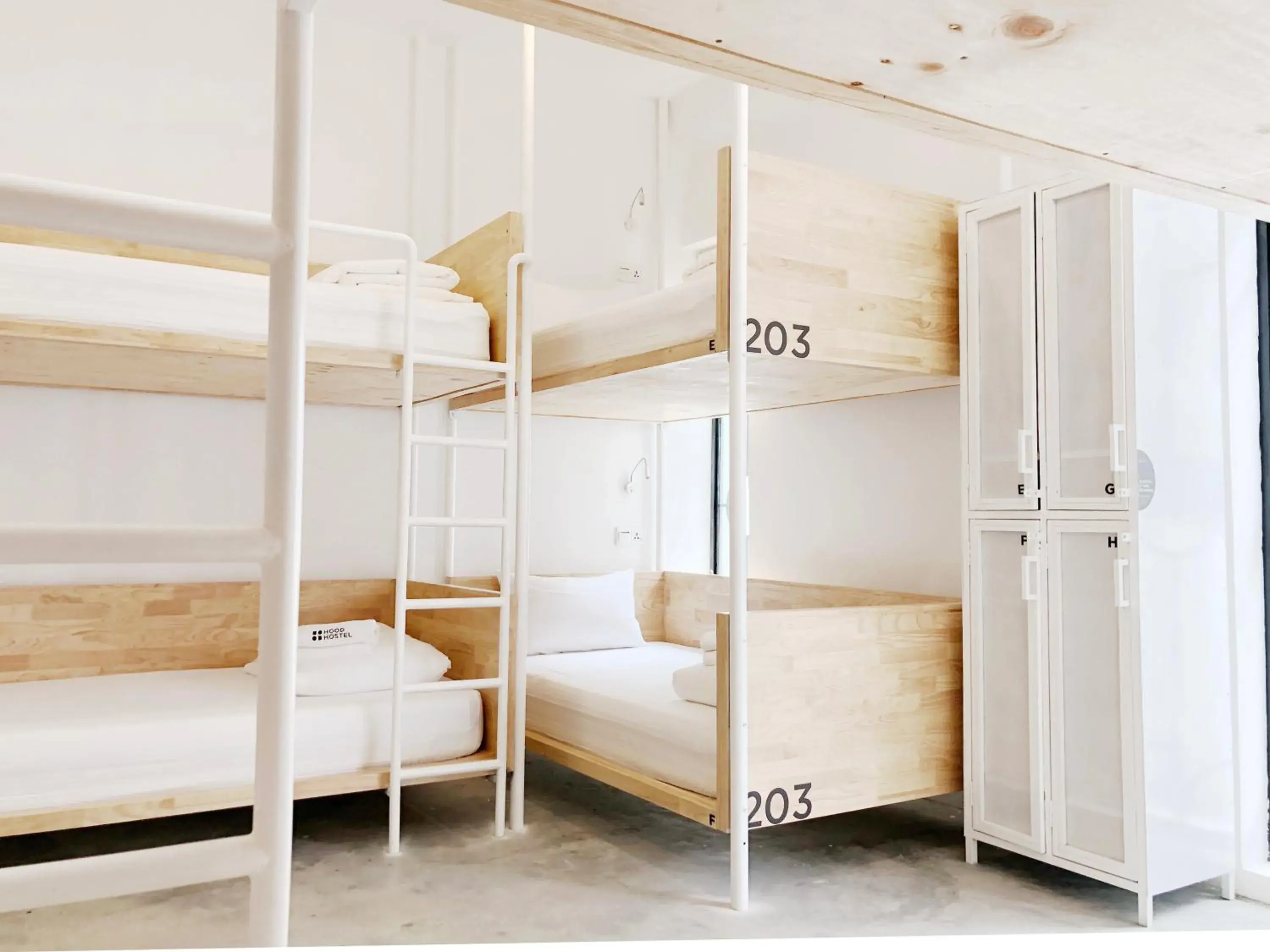Bedroom, Bunk Bed in HOOD Hostel
