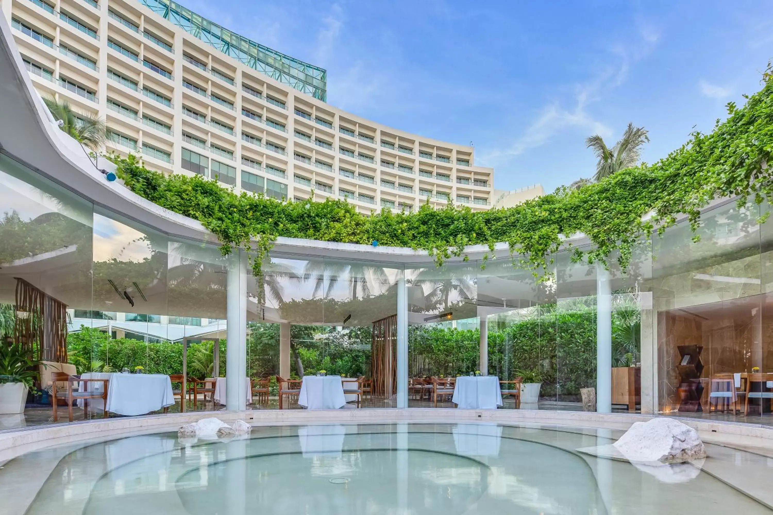 Swimming Pool in Live Aqua Beach Resort Cancun