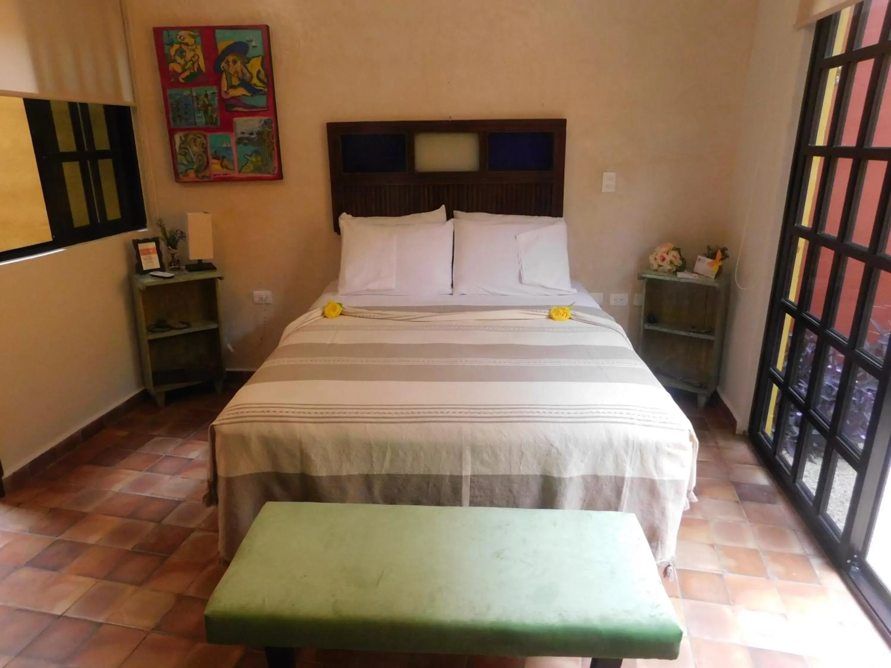 Bed in Hotel Boutique Casa Flor de Mayo