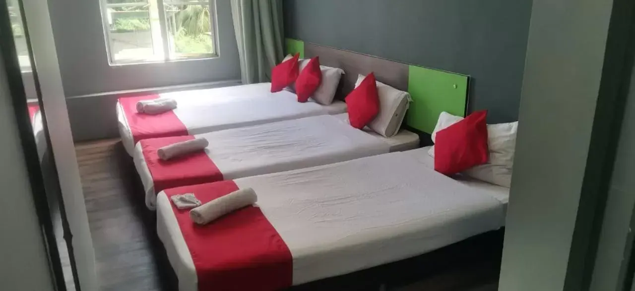 Bed in Lucky Hotel