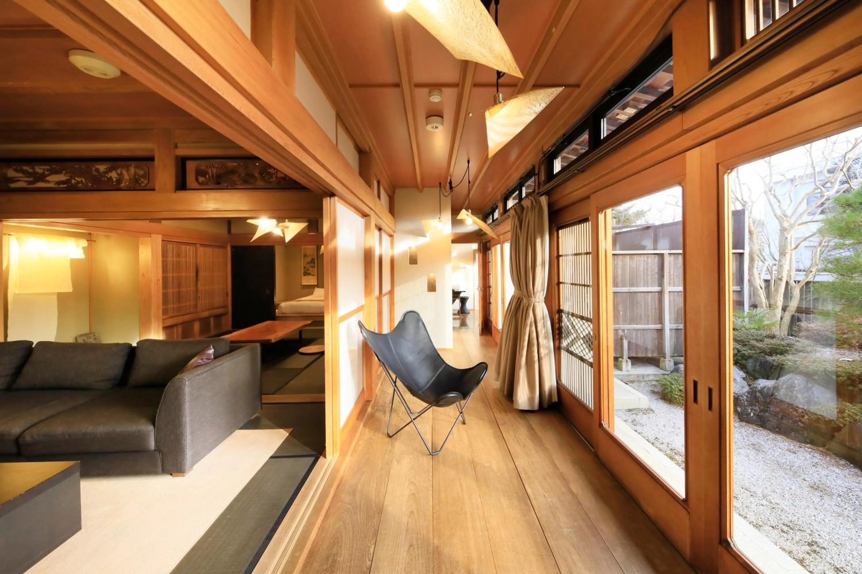 Living room in Fuji Onsenji Yumedono