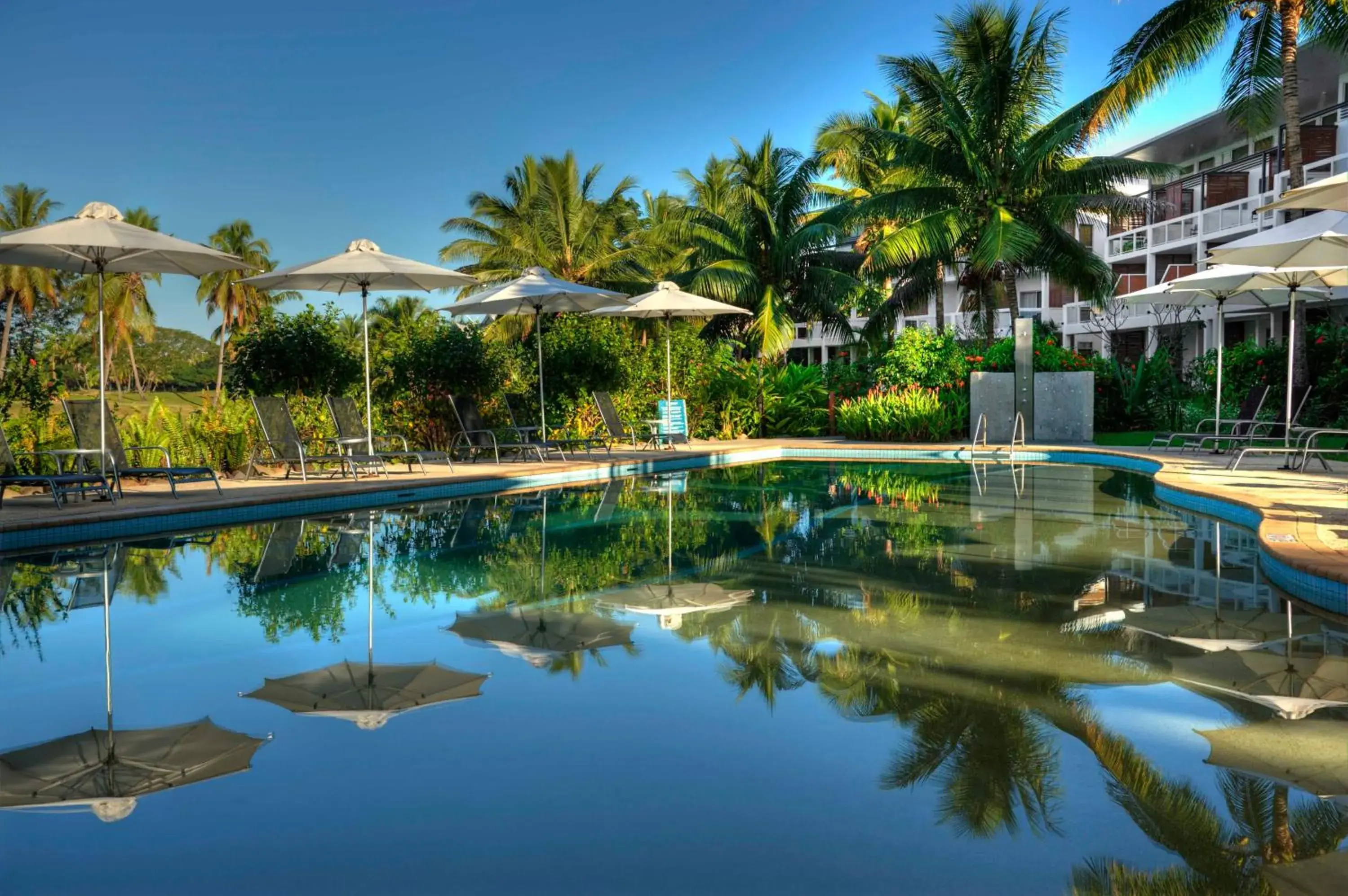 Swimming Pool in The Terraces Apartments Denarau