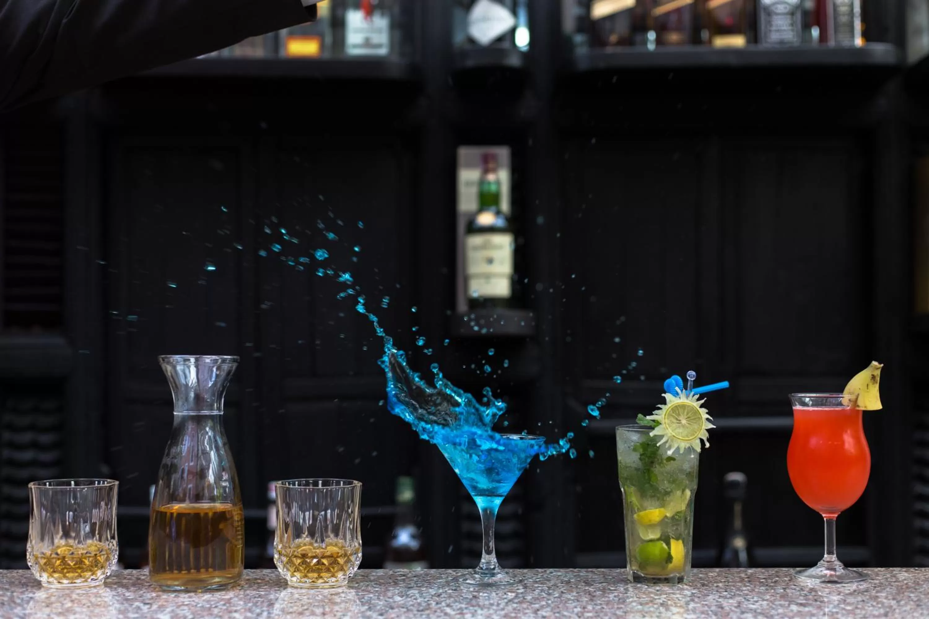 Alcoholic drinks in Hotel Yukhang