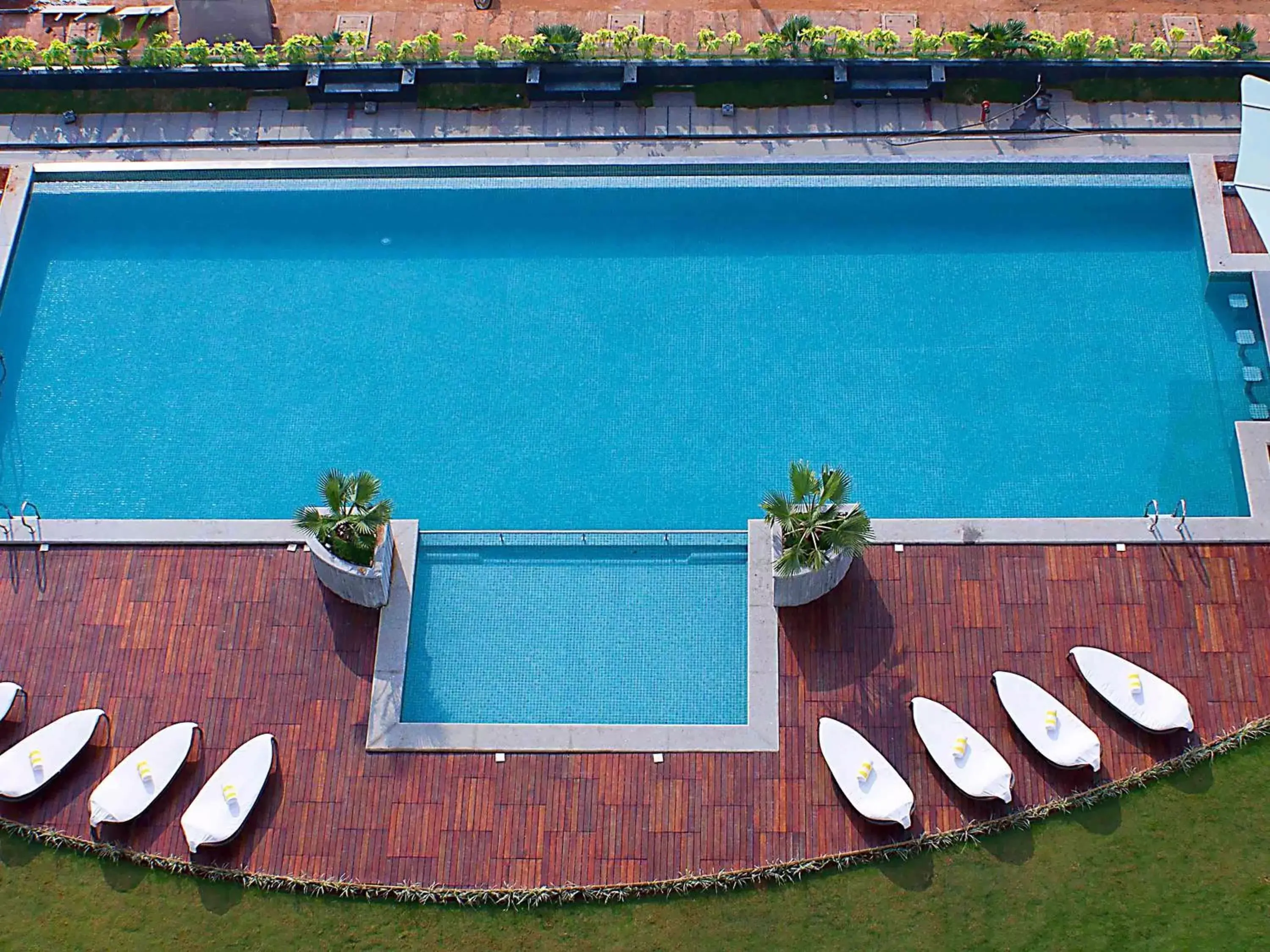 On site, Pool View in Novotel Visakhapatnam Varun Beach