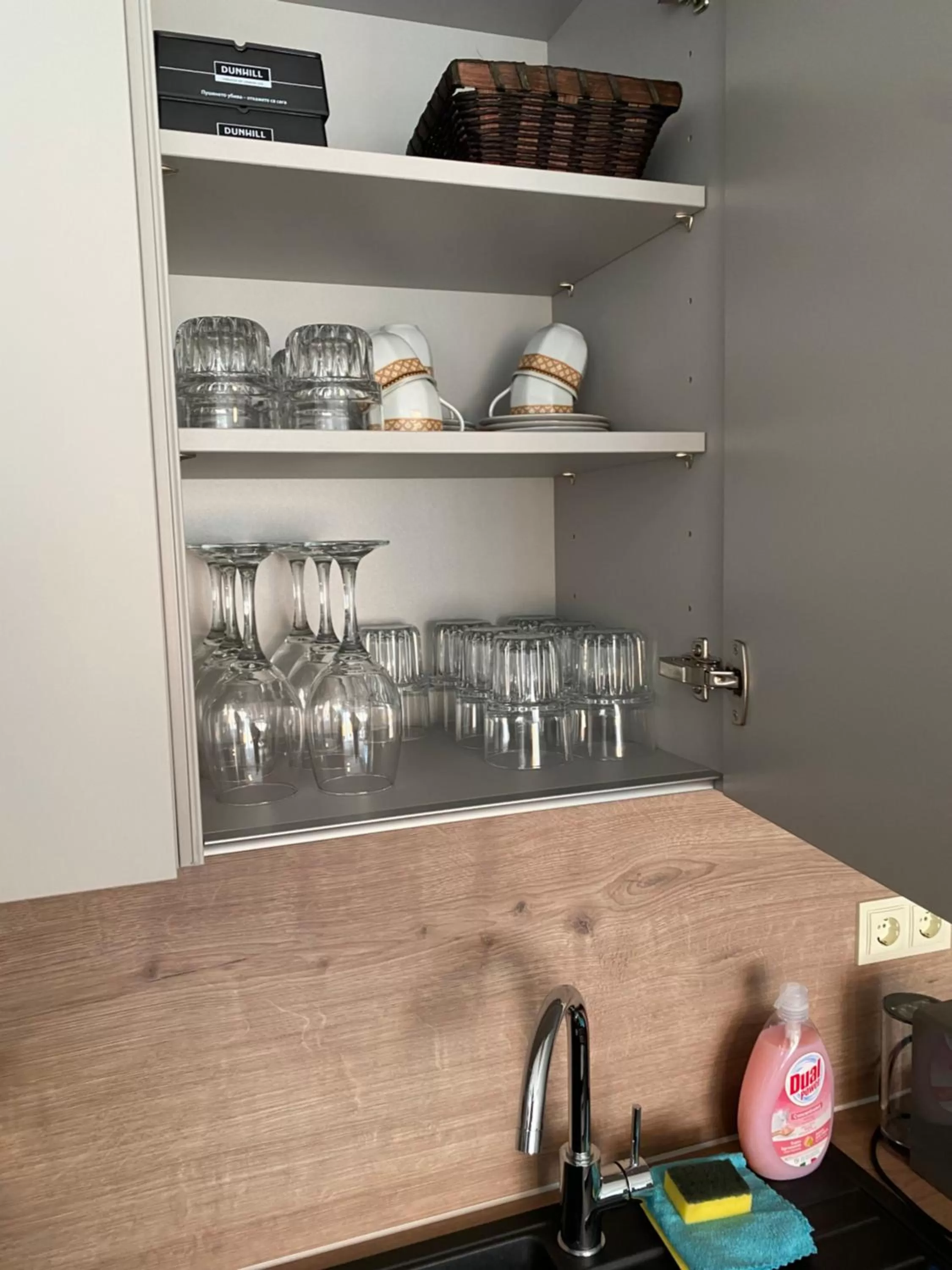 Kitchen or kitchenette in 7th Sense boutique apartments