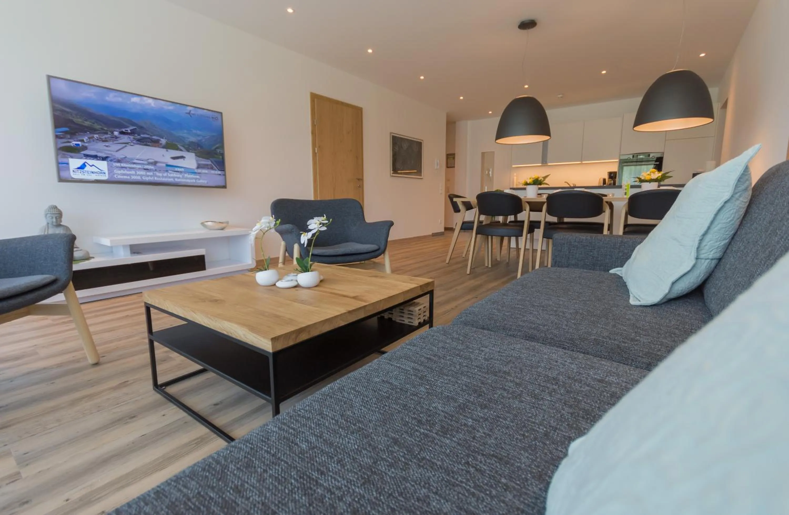 Living room, Seating Area in Schönblick Residence - Absolut Alpine Apartments