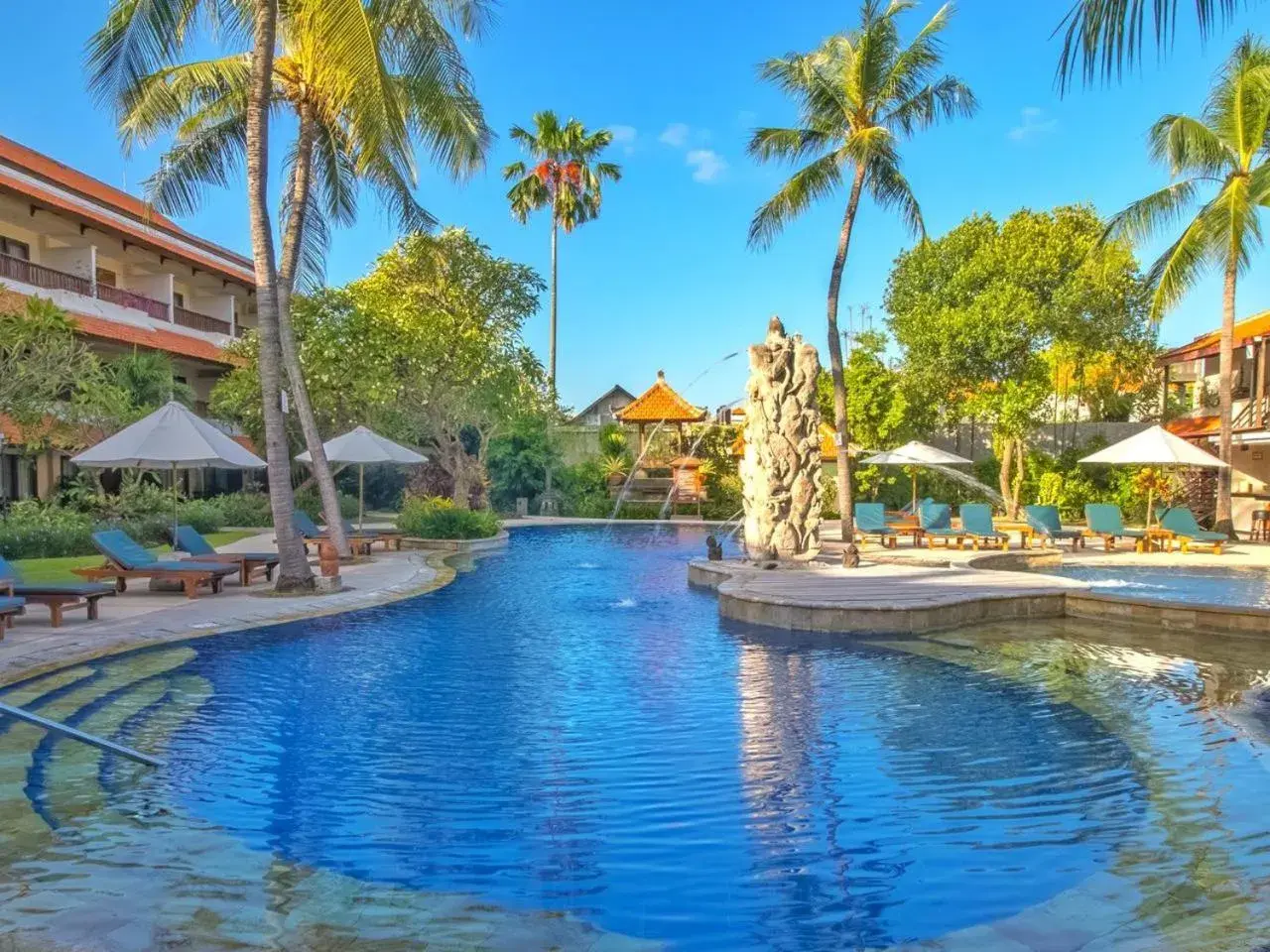 Swimming Pool in Bali Rani Hotel