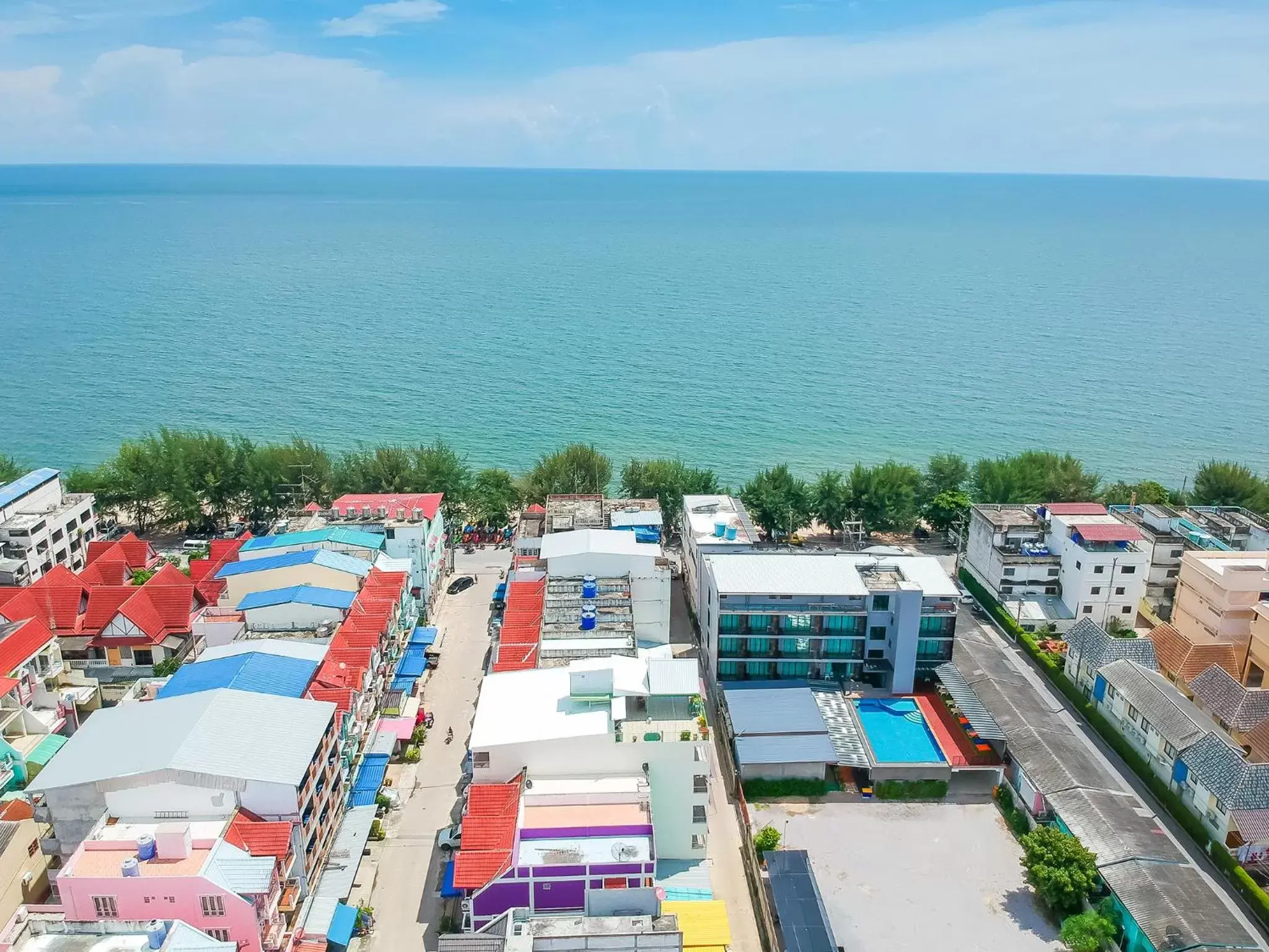 Property building, Bird's-eye View in Irin Beach Cha-am