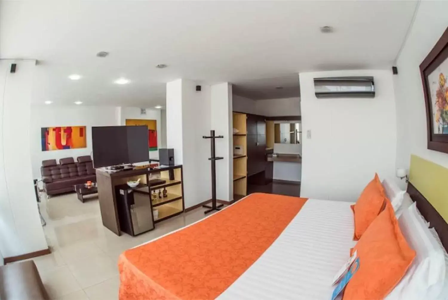 Bedroom, Bed in Hotel Chicamocha Bedroom, Bed in Hotel Chicamocha