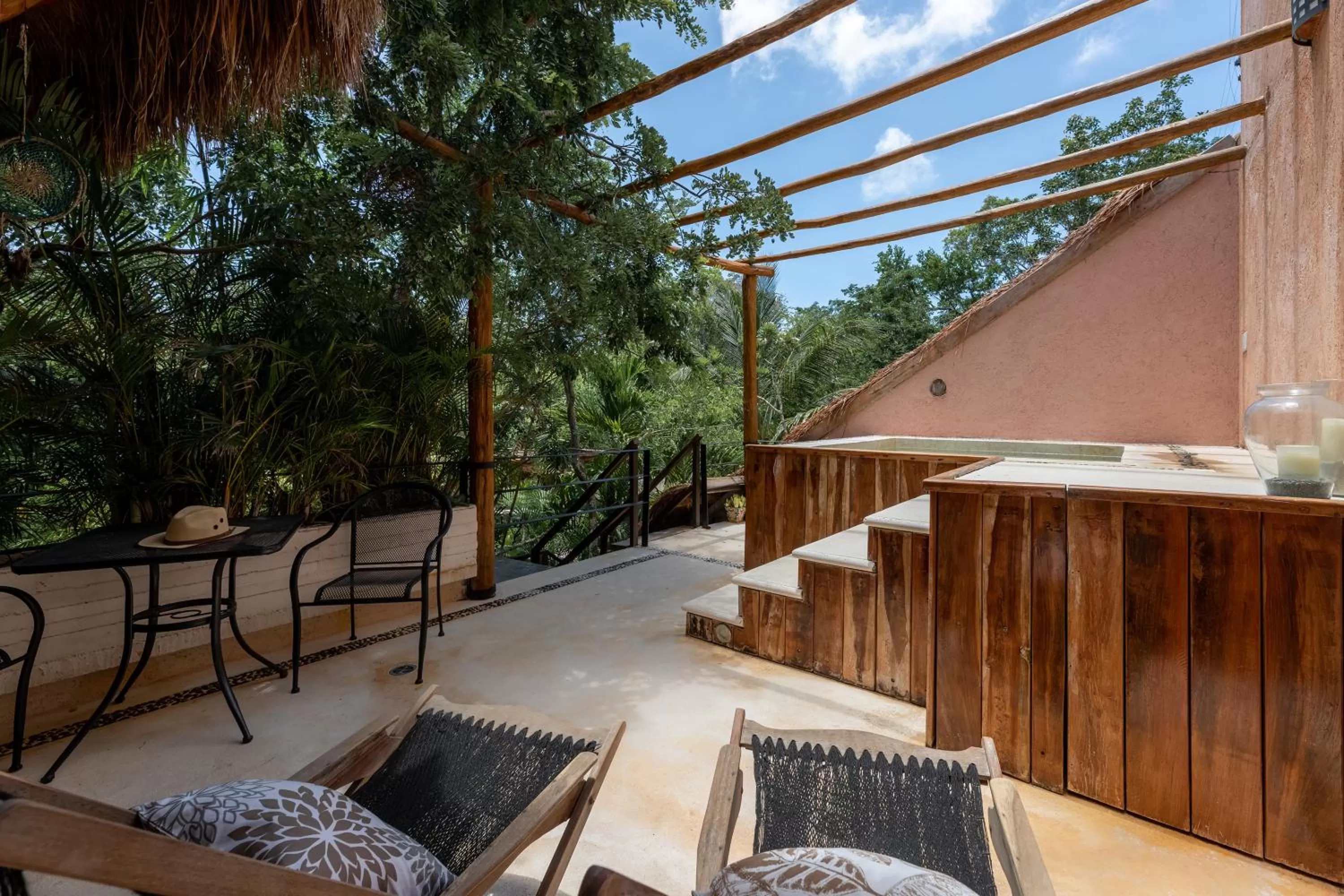 Patio in Trece Lunas Tulum - Enchanted Resort