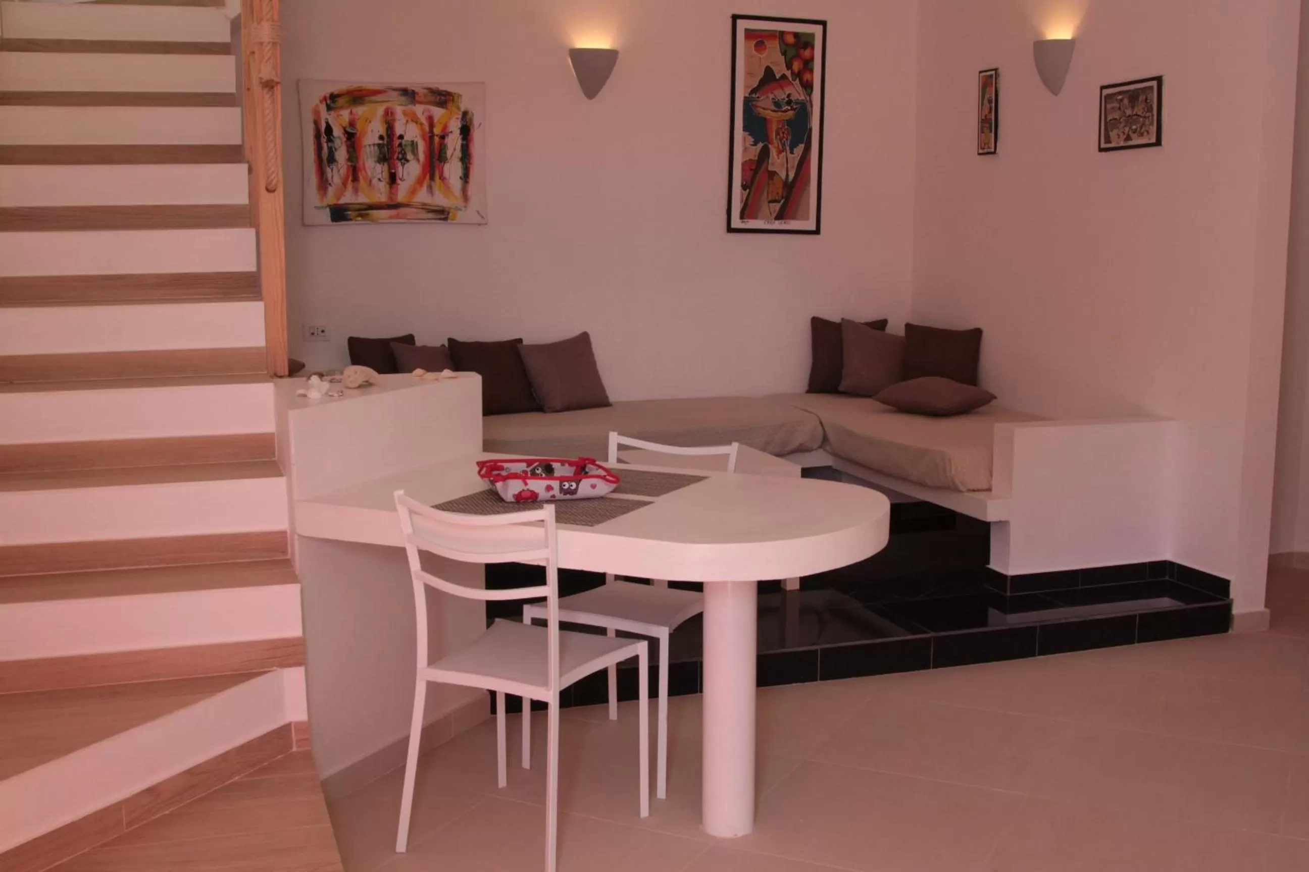 Living room in Cala da Lua apartments