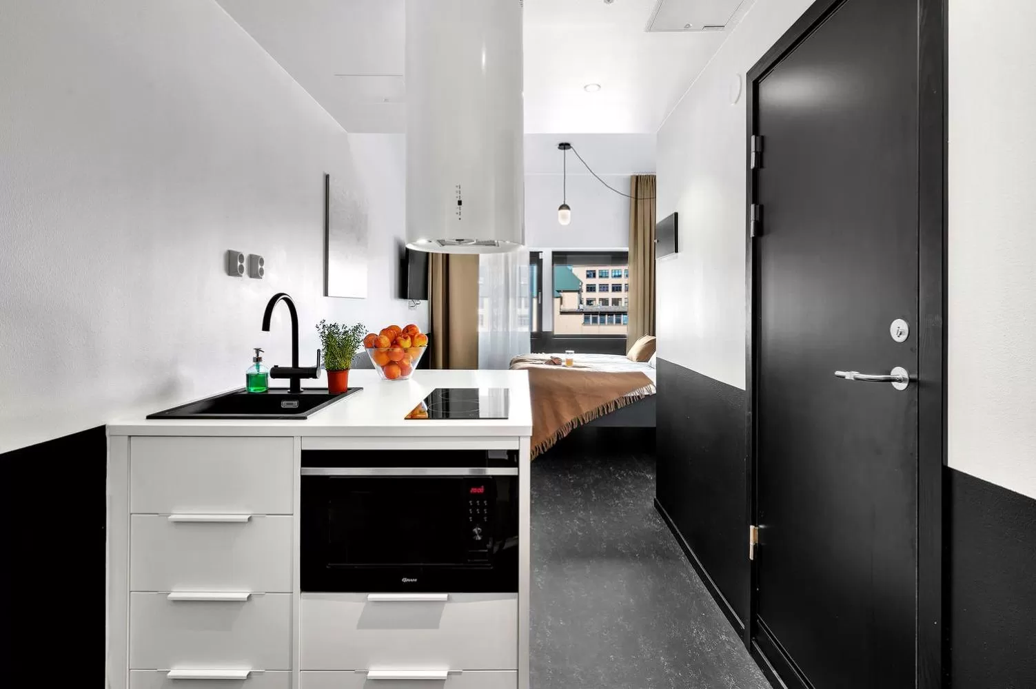 Bed in Forenom Aparthotel Oslo