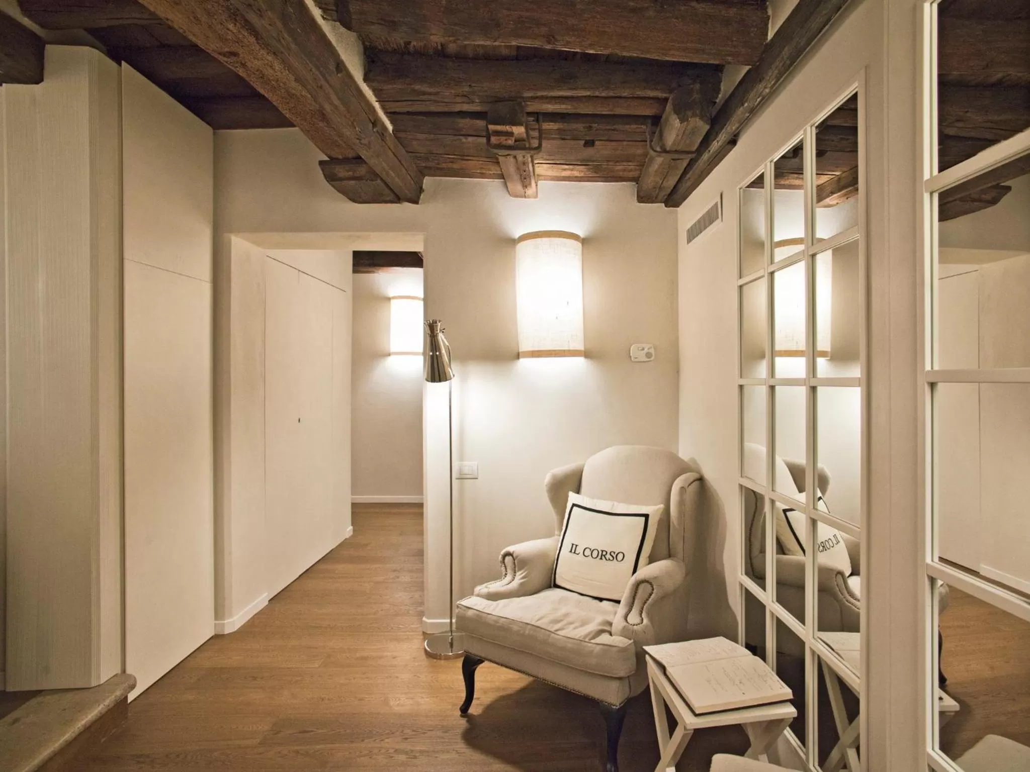 Seating area in B&B Il Corso