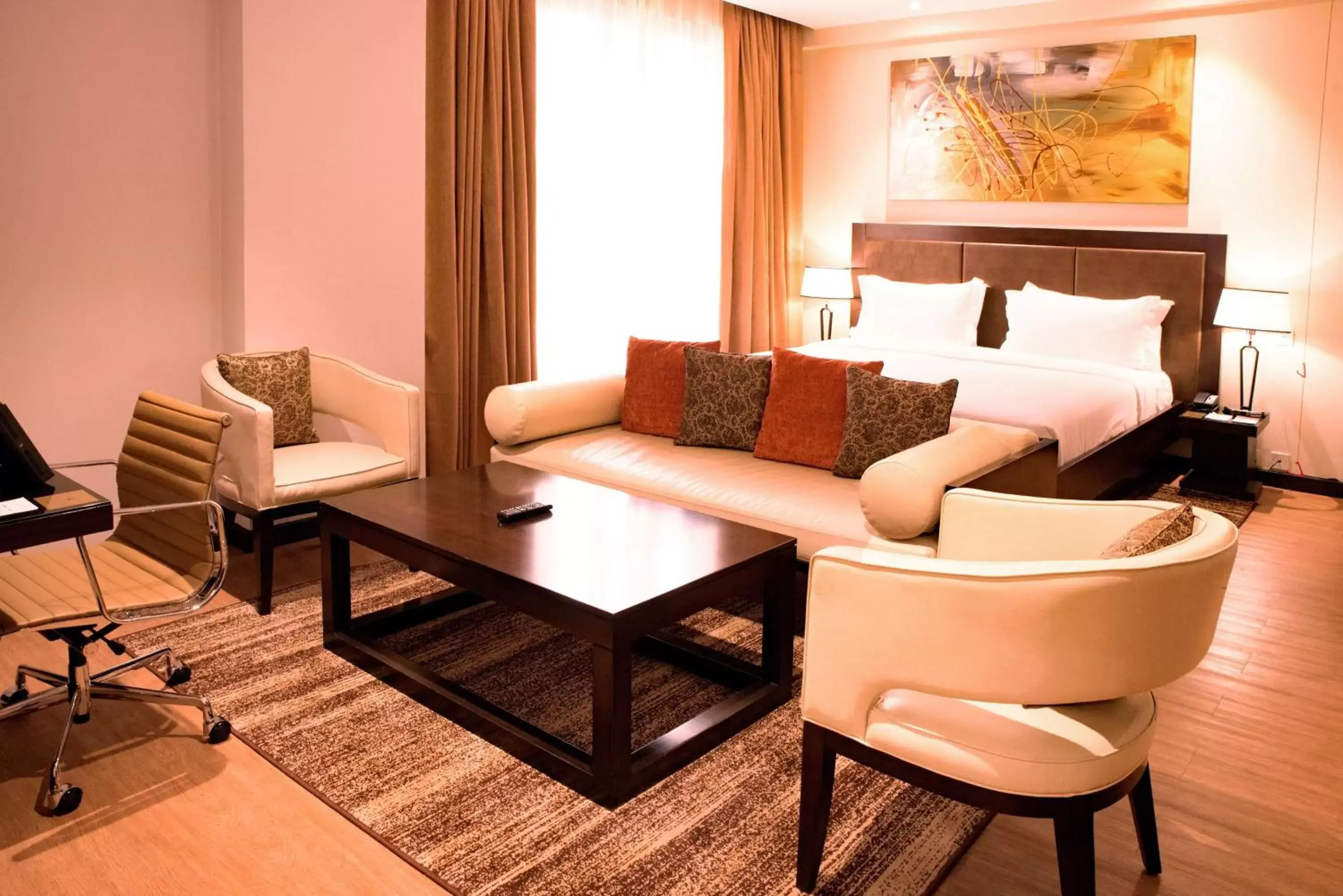 Bedroom, Seating Area in DoubleTree by Hilton Nairobi