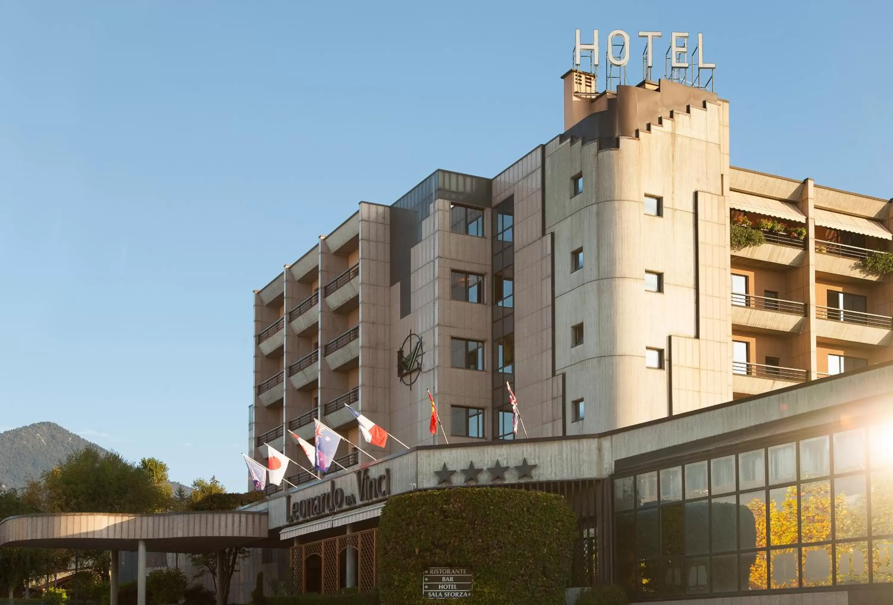 Property building in Hotel Leonardo da Vinci Property building in Hotel Leonardo da Vinci