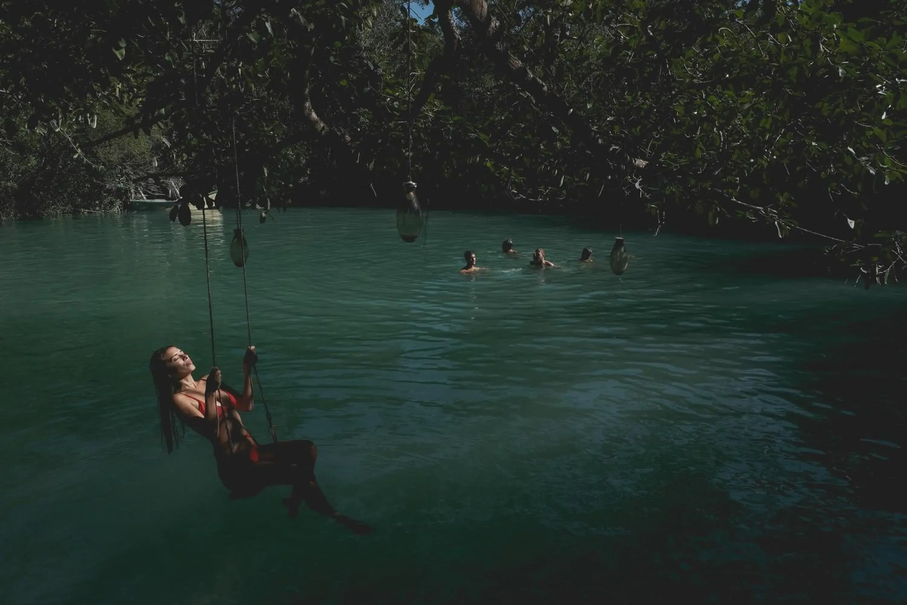 Lake view, Canoeing in Wakax Hacienda - Cenote & Boutique Hotel