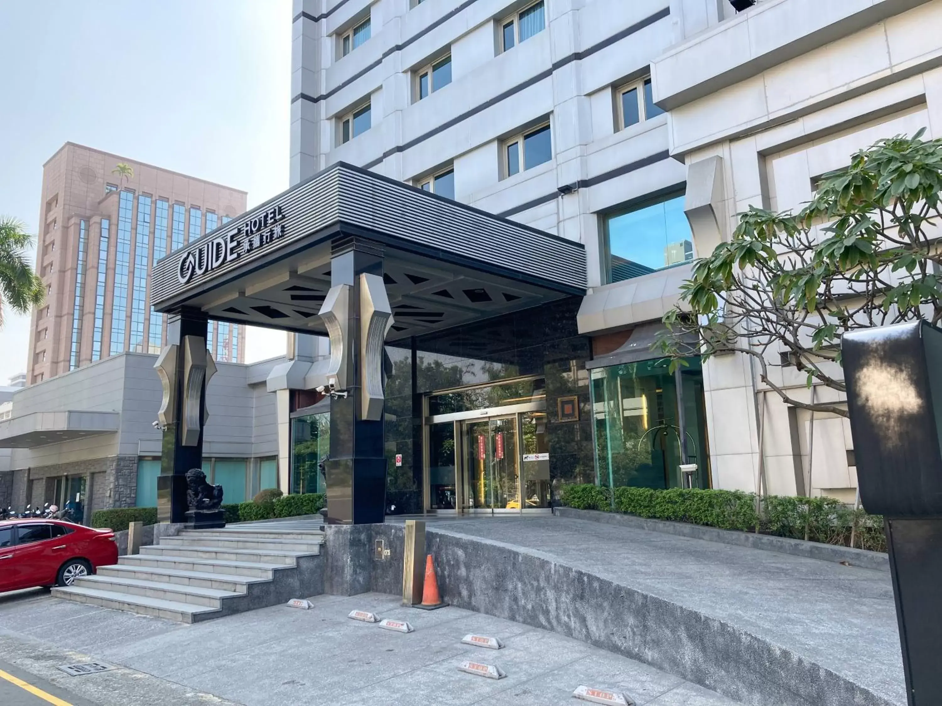 Property building in Guide Hotel Kaohsiung Liuhe Property building in Guide Hotel Kaohsiung Liuhe