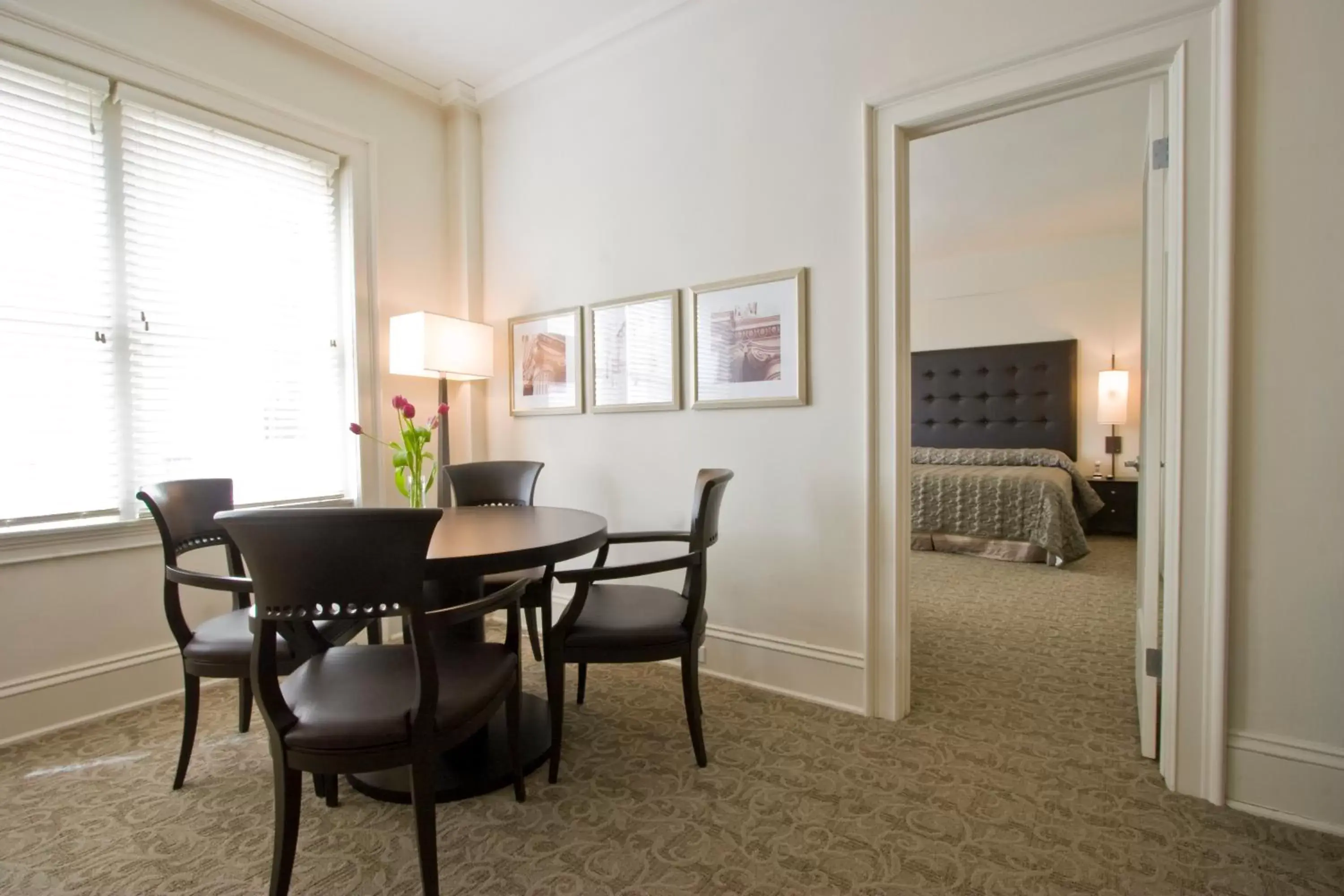 Living room, Dining Area in AKA Rittenhouse Square