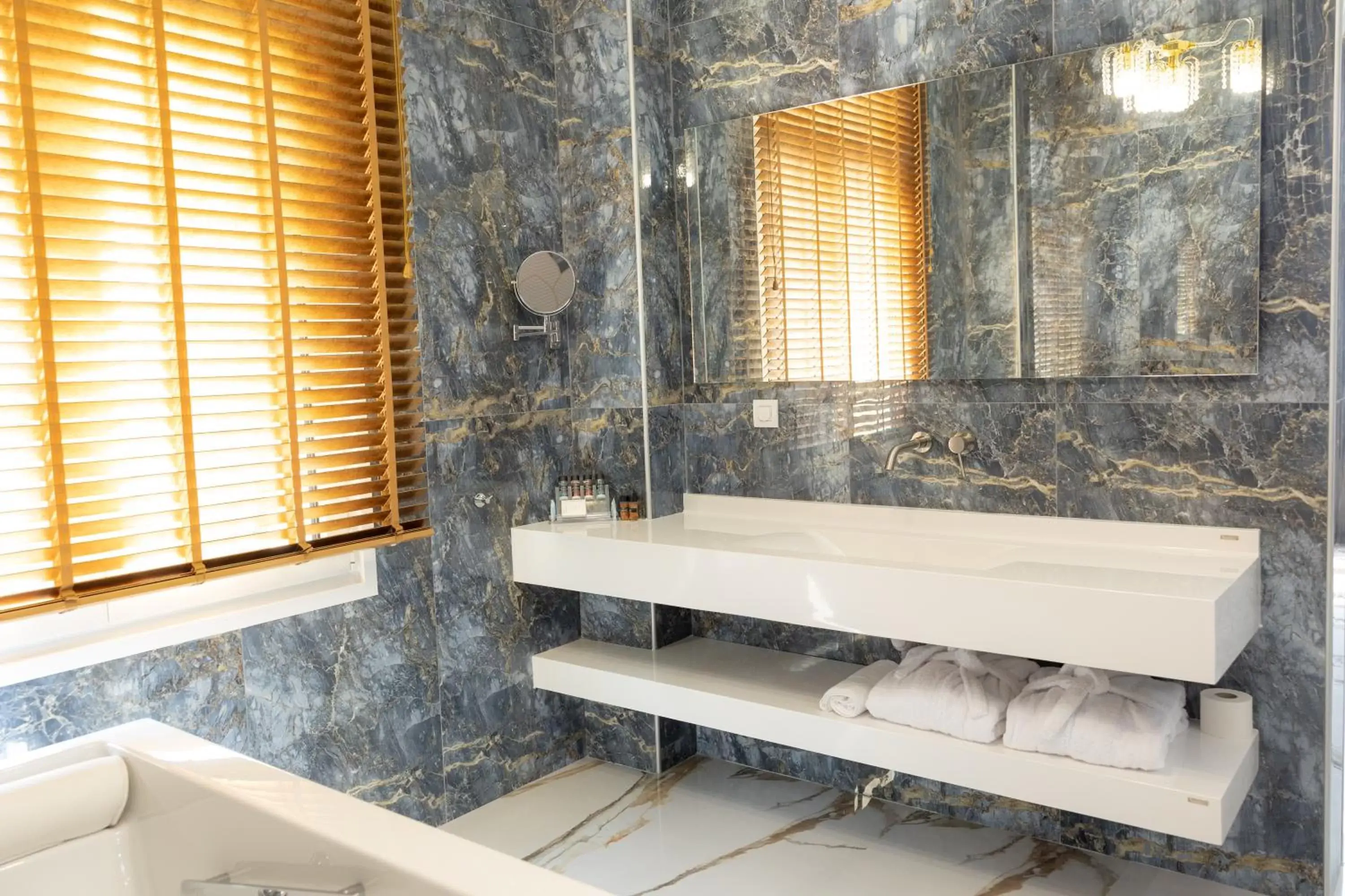 Bathroom in Modern Revival Luxury Hotel