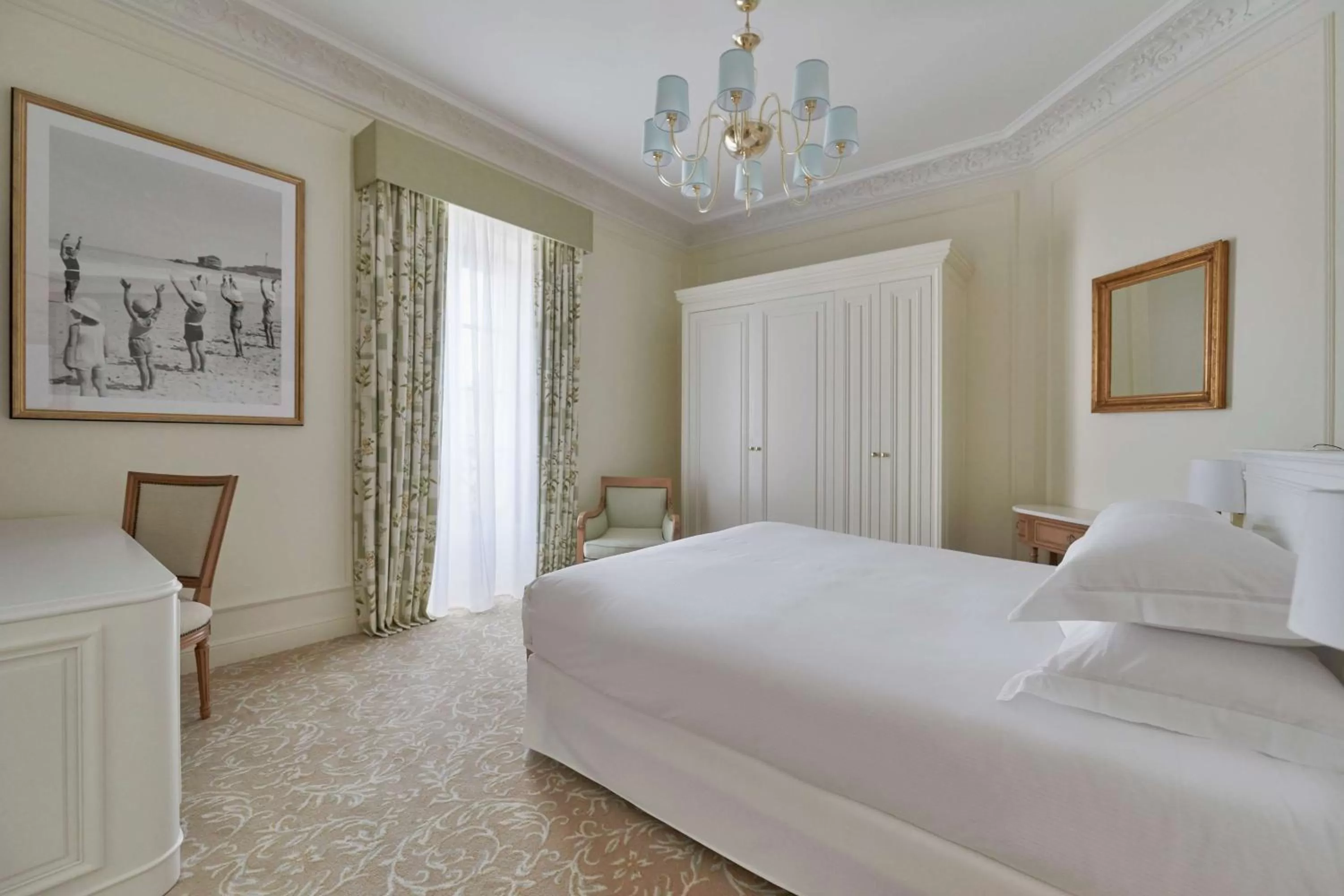 Photo of the whole room, Bed in Hôtel du Palais Biarritz, in The Unbound Collection by Hyatt