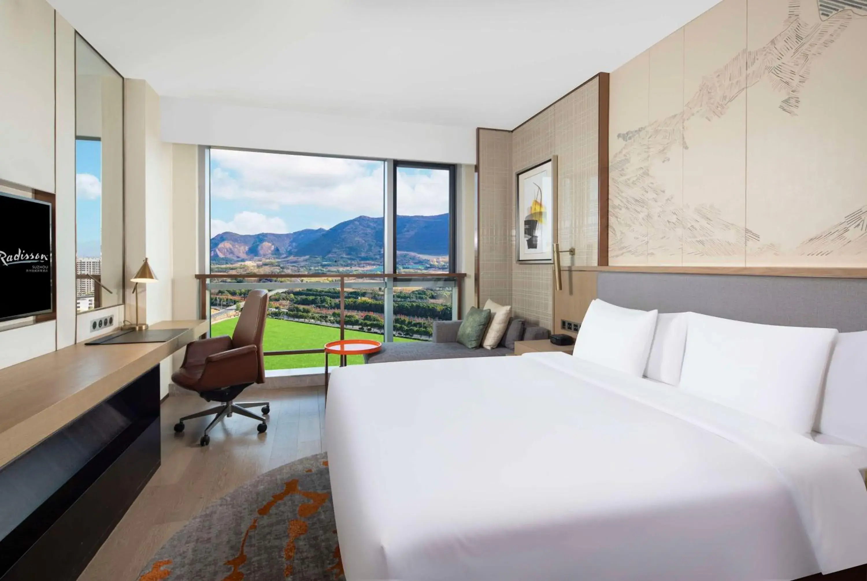 Bedroom, Bed in Radisson Suzhou Bedroom, Bed in Radisson Suzhou